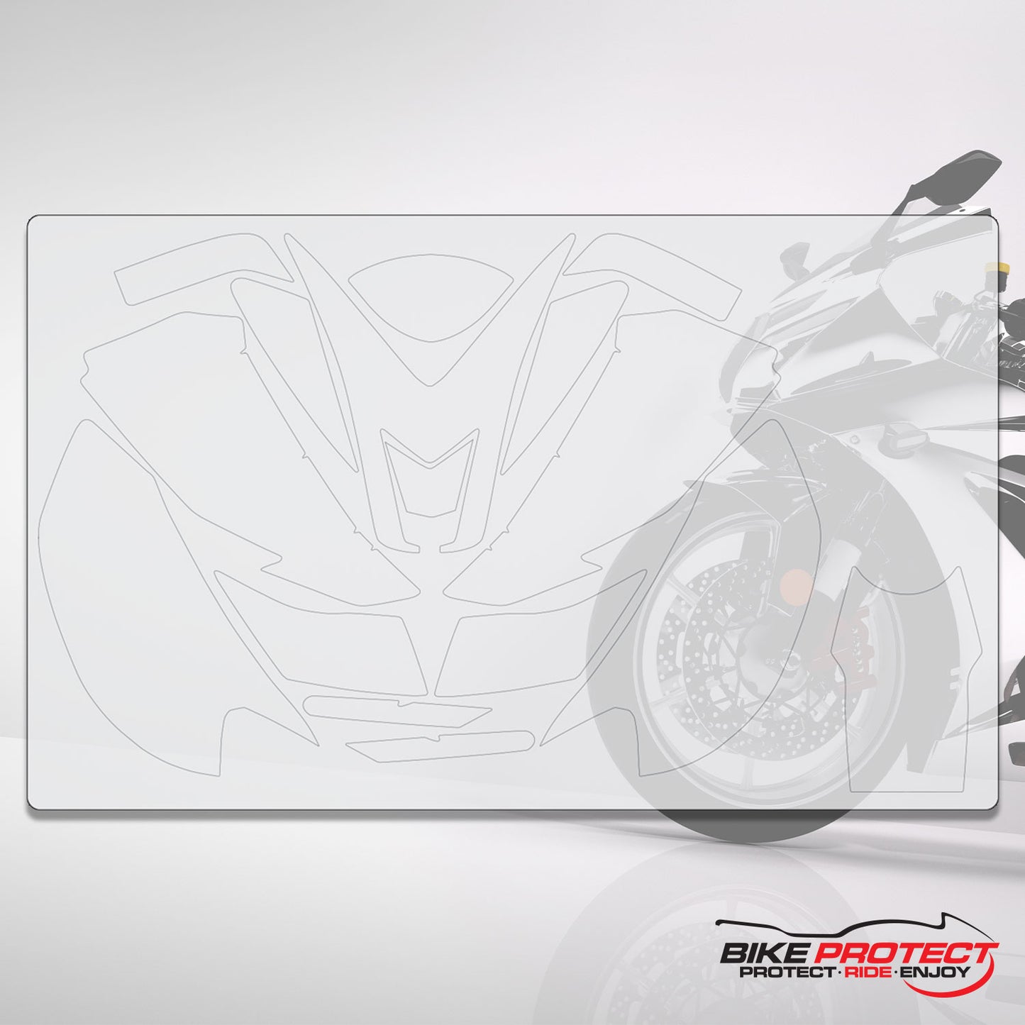 Aprilia Tuono V4 (2011 - 2014) PPF Paint Protection Film Full Kit