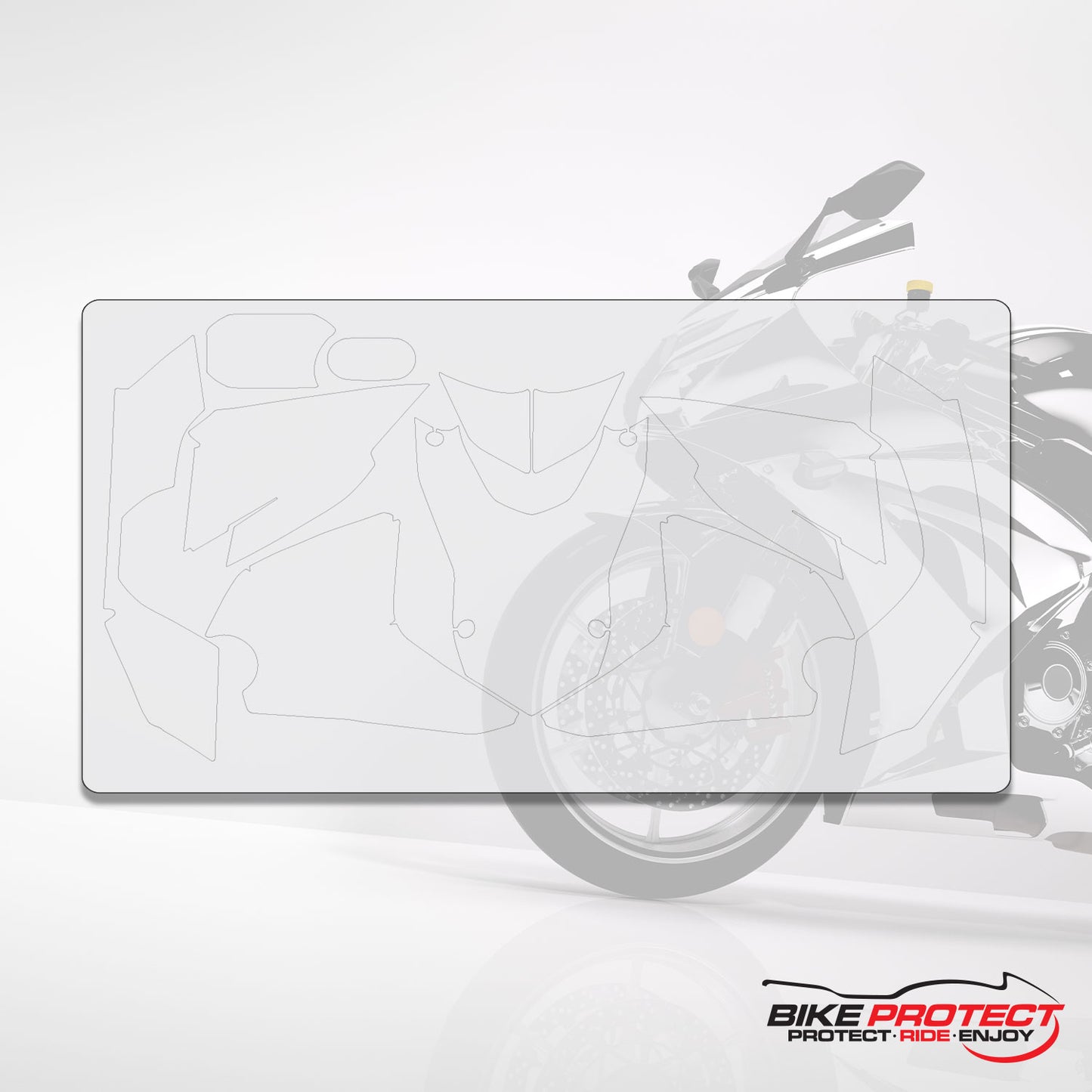 BMW F800 GS (2012 - 2018) PPF Paint Protection Film Full Kit