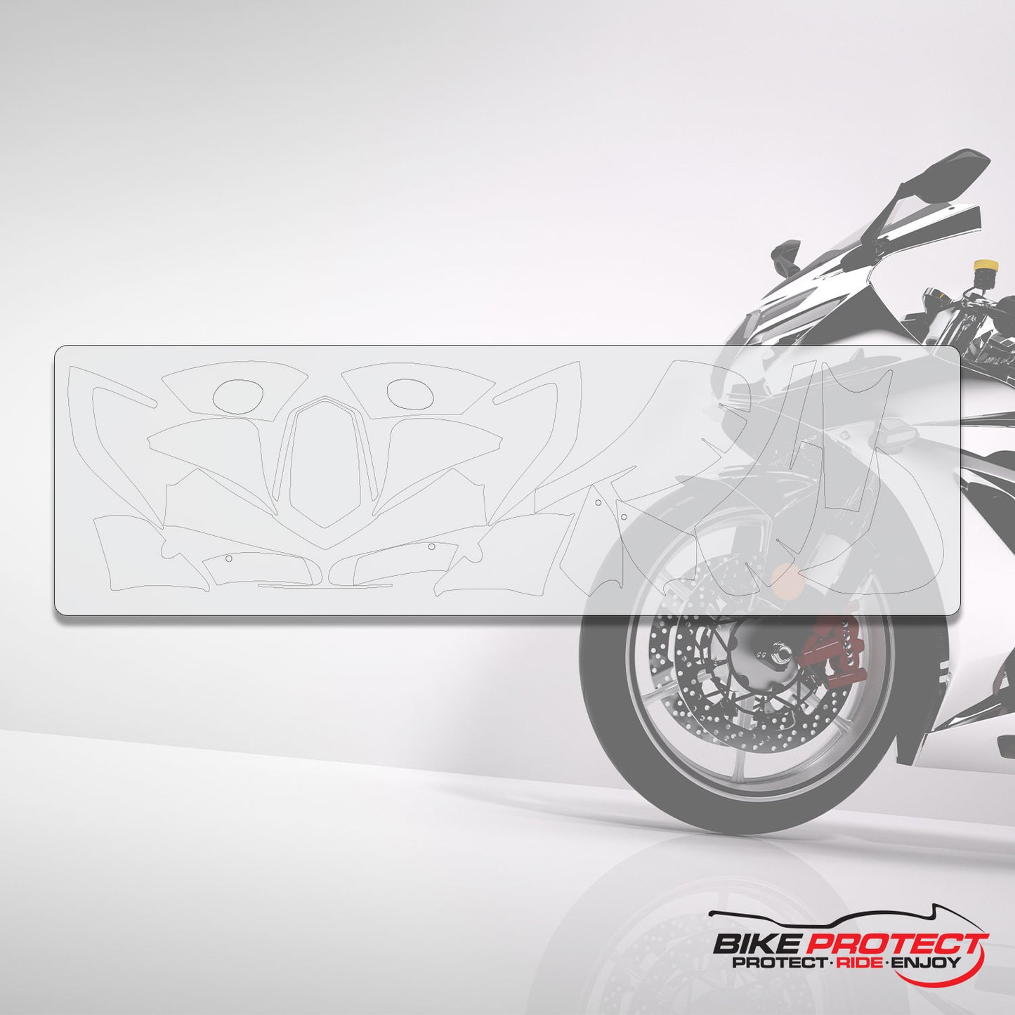 BMW R1200 ST (2005 - 2009) PPF Paint Protection Film Fill Kit