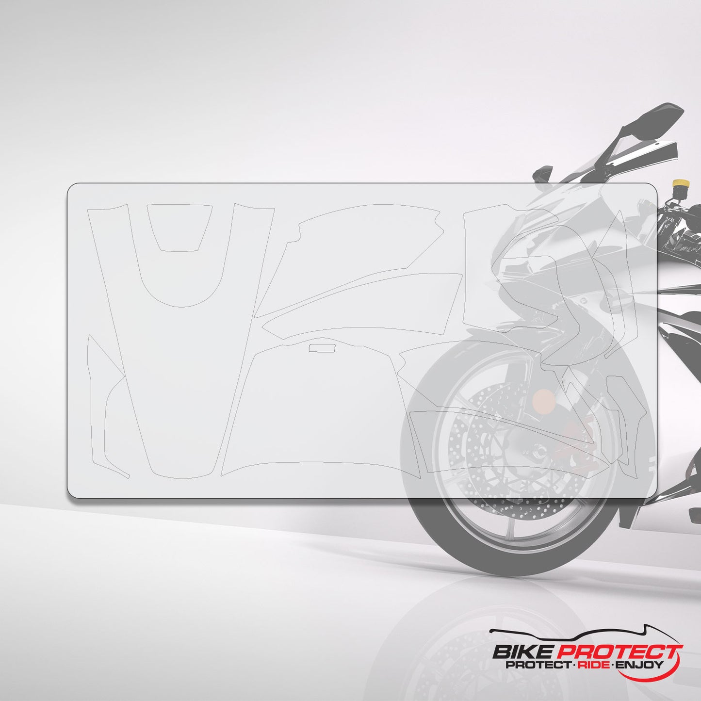 Ducati Diavel (2014 - 2019) Motorcycle PPF Paint Protection Film Full Kit