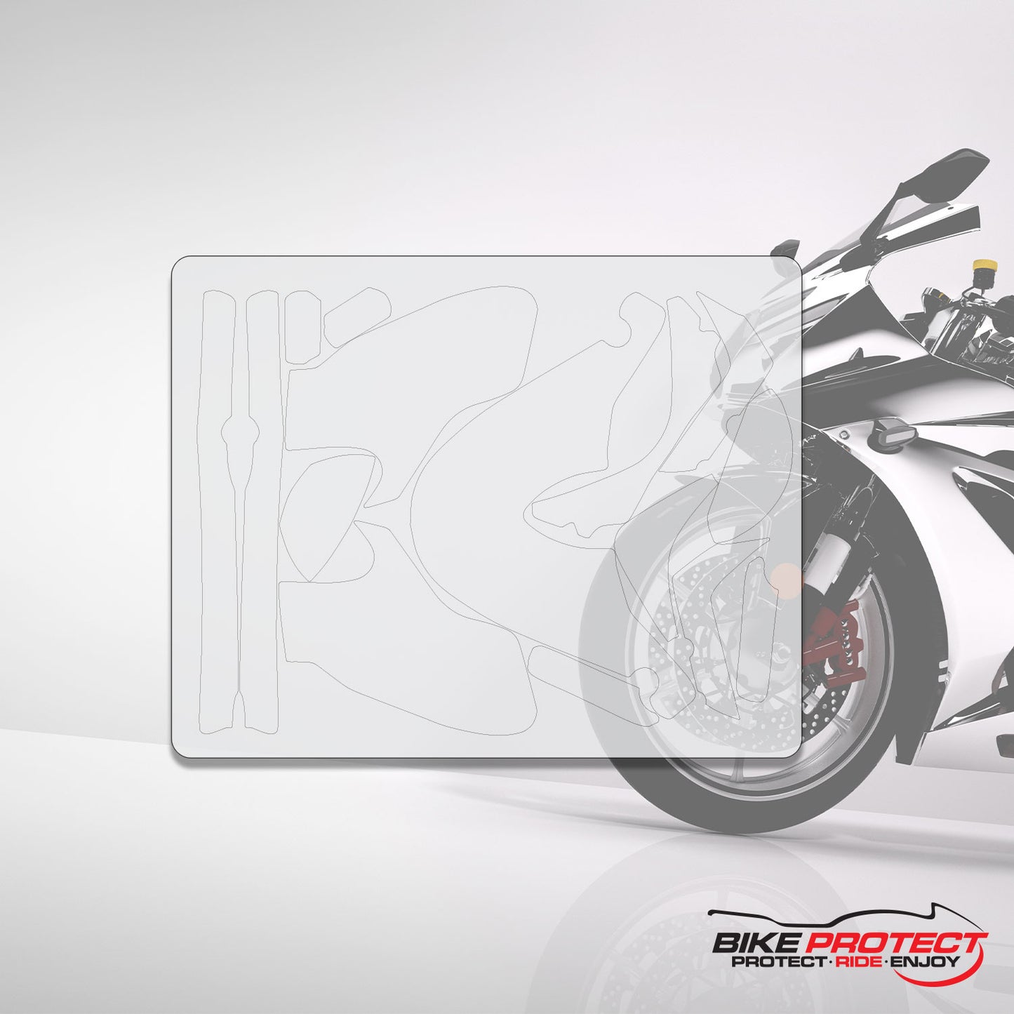 Ducati Monster 696 (2008 - 2012) Bike PPF Paint Protection Film Full Kit