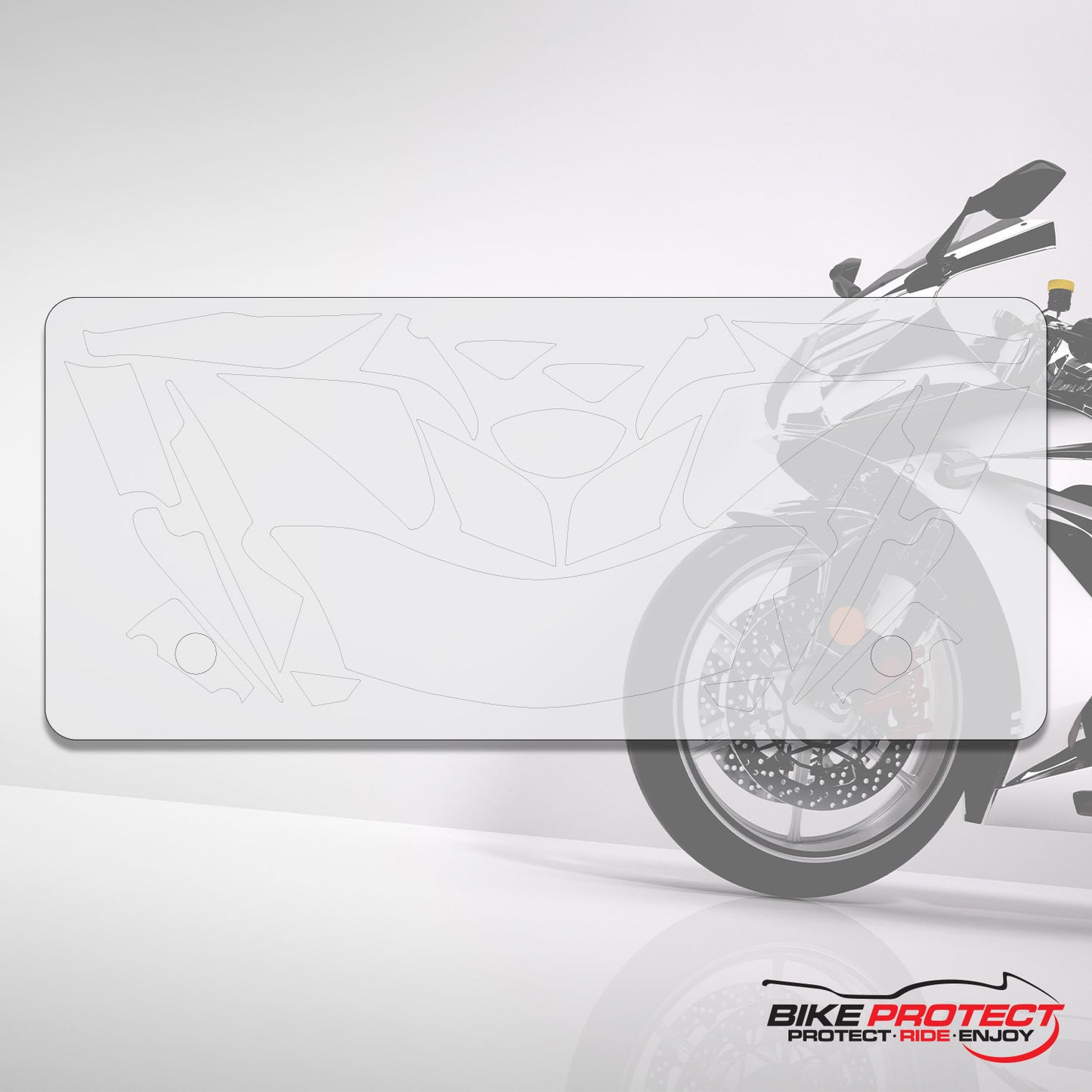 Honda CBF600 S (2008-2013) PPF Paint Protection Film Full Kit