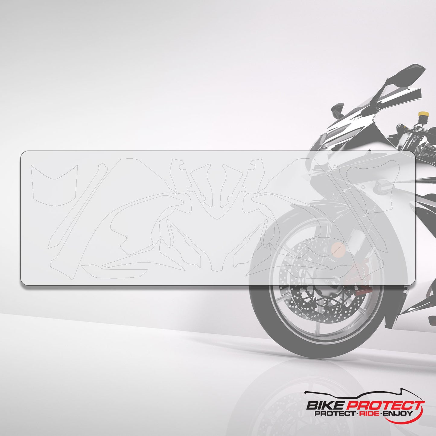 Honda CBR1000 RR (2008-2011) PPF Paint Protection Film Full Kit