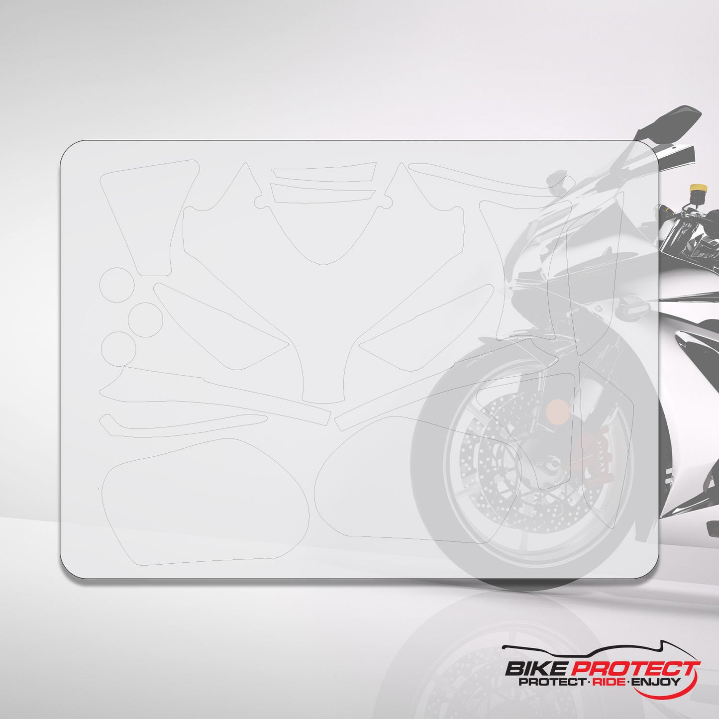 Honda CBR600 RR (2003-2005) PPF Paint Protection Film Full Kit