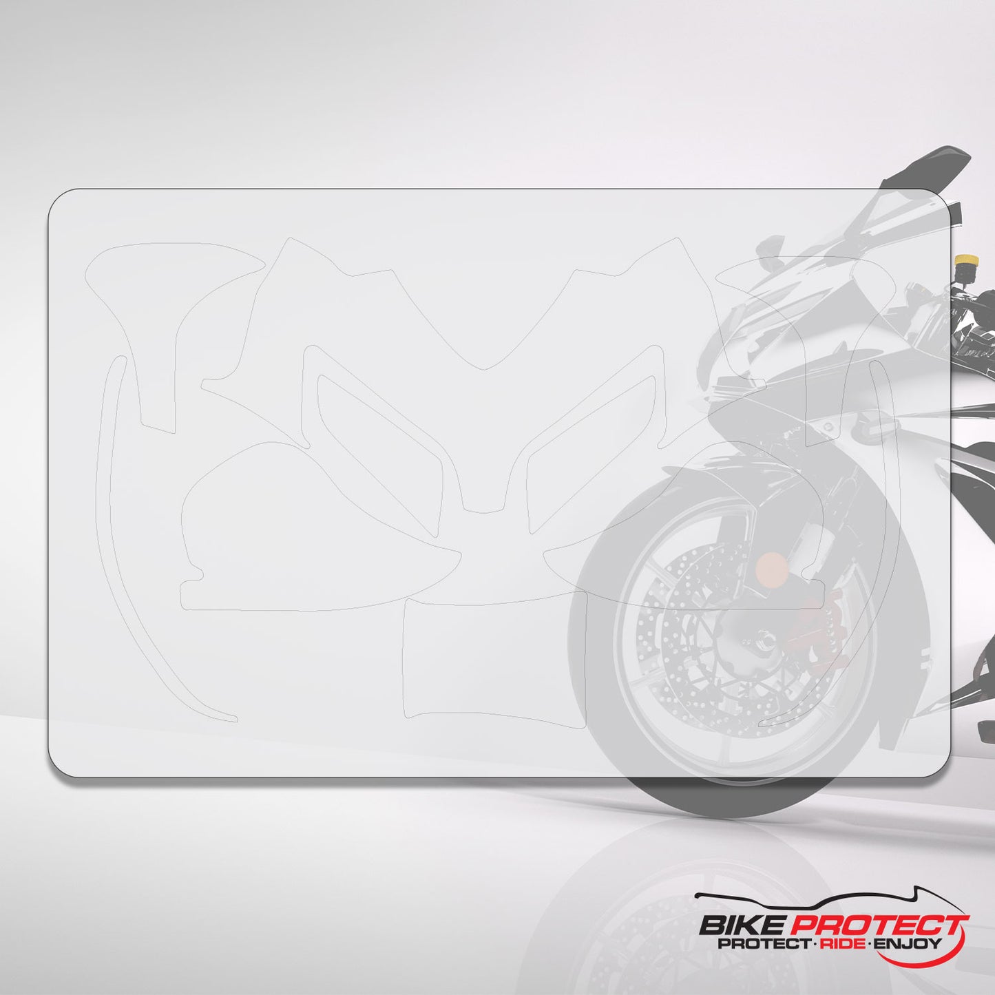 Honda CBR1000 RR (2004-2005) PPF Paint Protection Film Full Kit