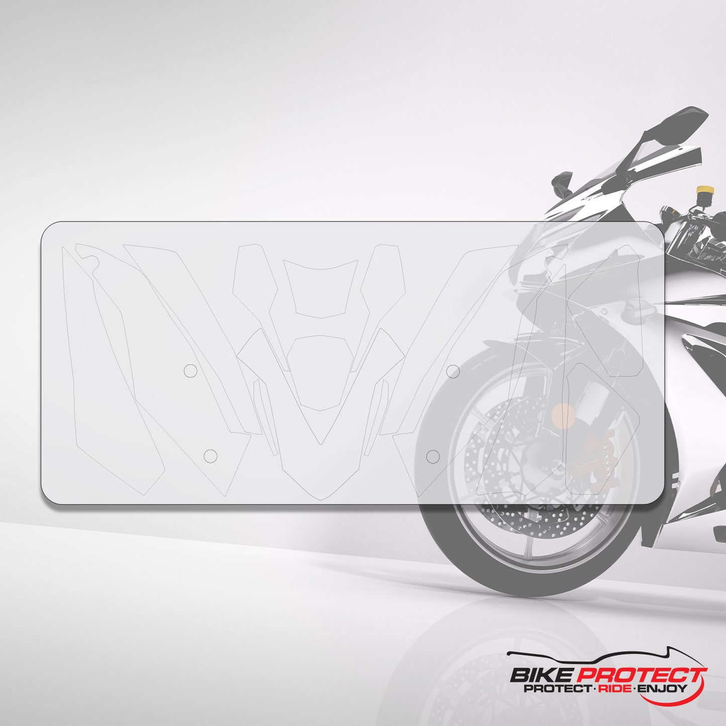 KTM 990 Supermoto R (2009-2013) PPF Paint Protection Film Full Kit