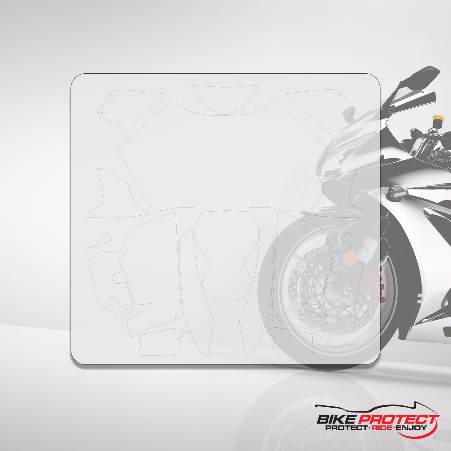 Kawasaki Versys 650 (2010-2015) PPF Paint Protection Film Full Kit