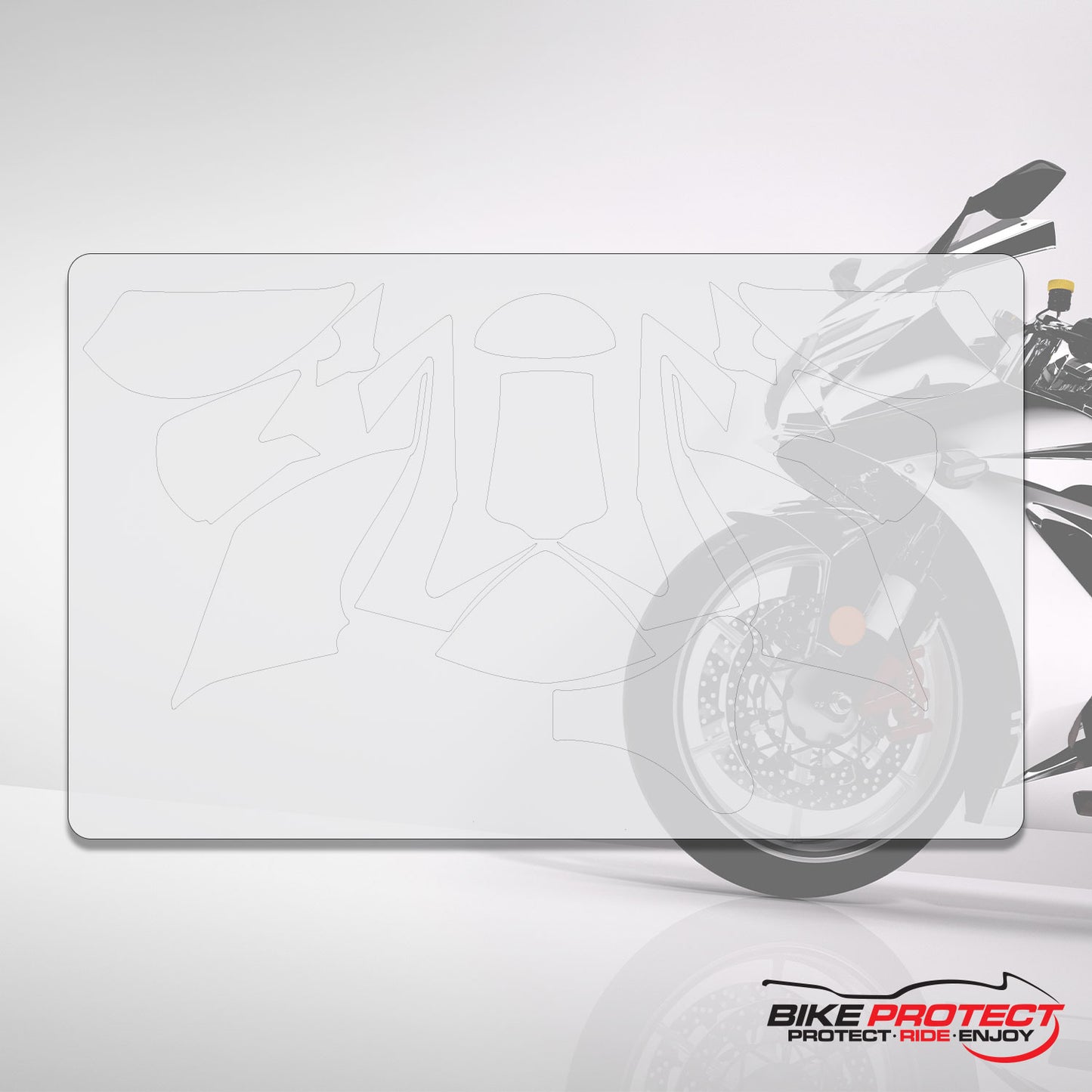 Kawasaki ER-6N (2009-2011) PPF Paint Protection Film Full Kit