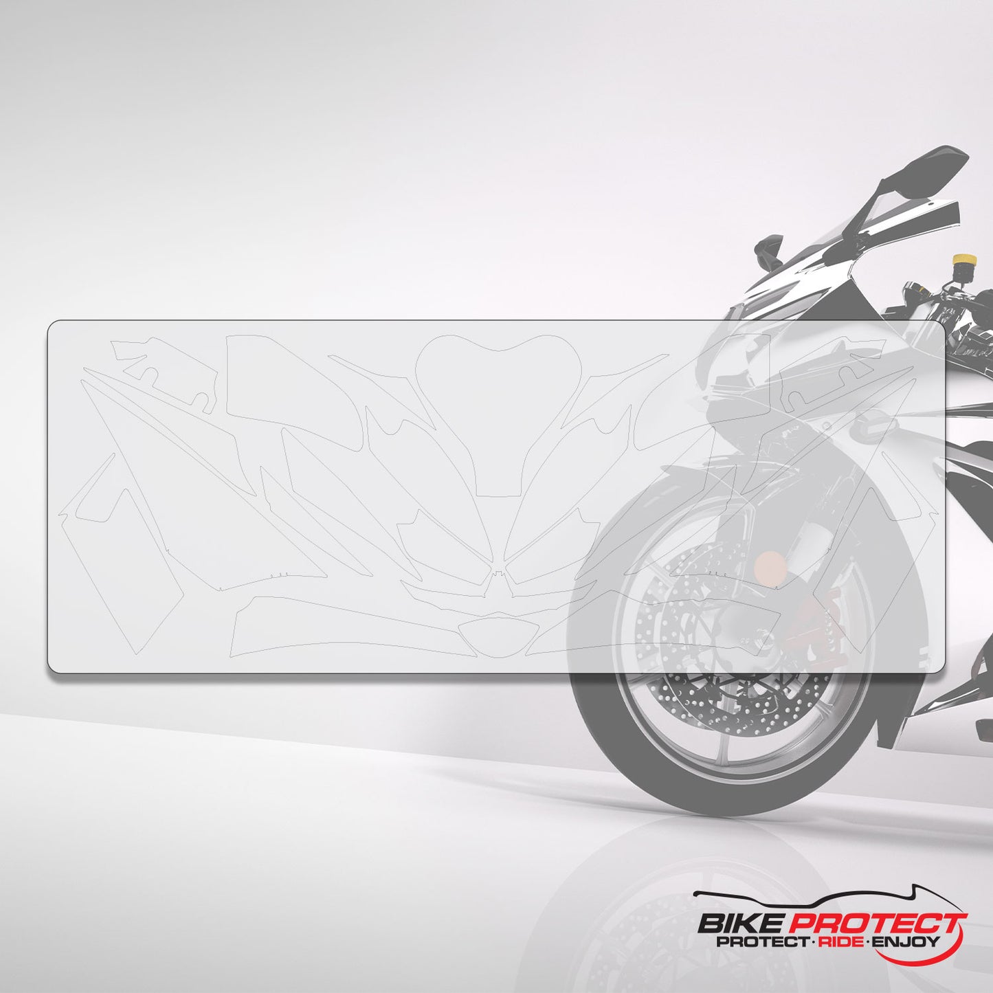 Kawasaki Z1000 SX (2011-2019) PPF Paint Protection Film Full Kit
