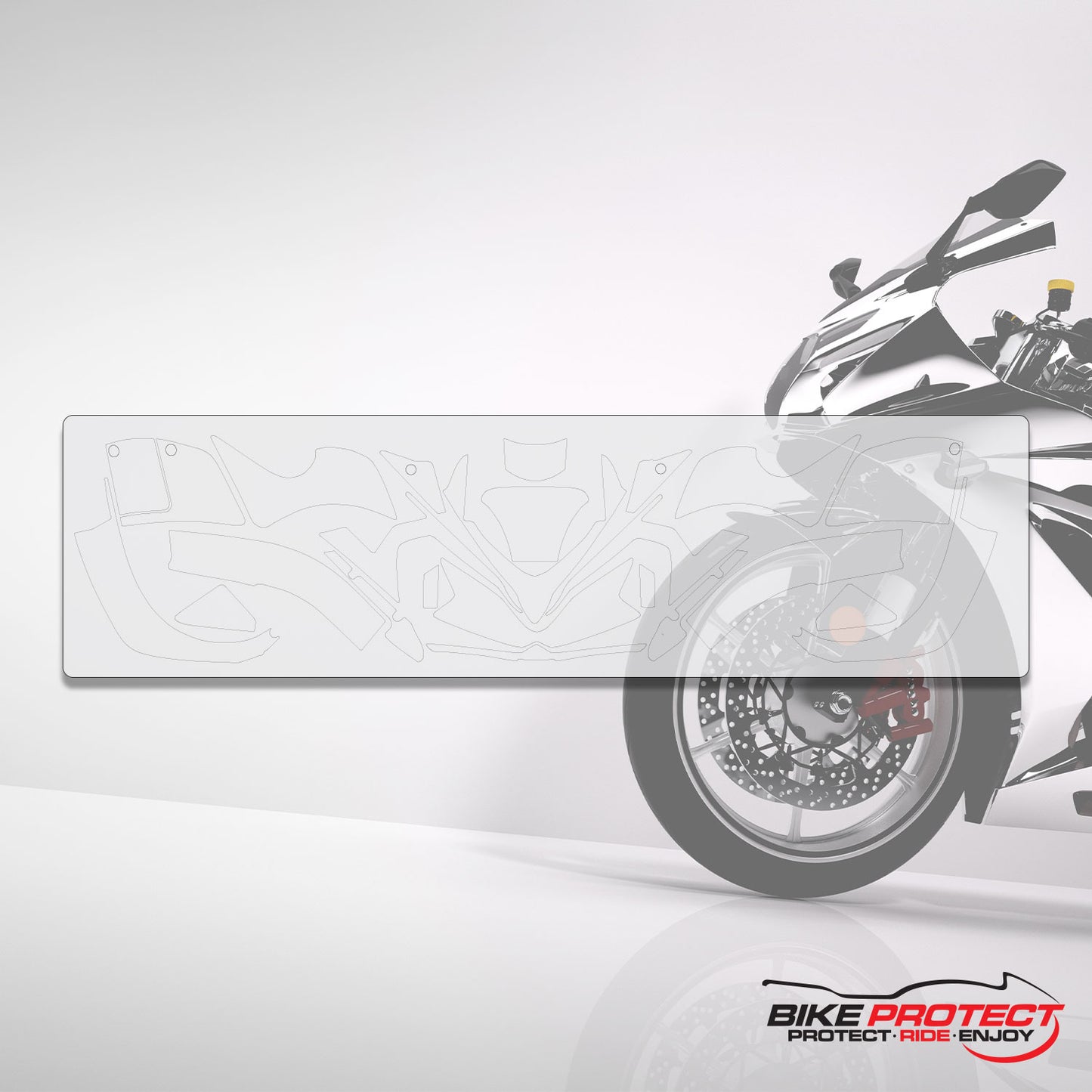 Kawasaki GTR1400 (2010-2014) PPF Paint Protection Film Full Kit