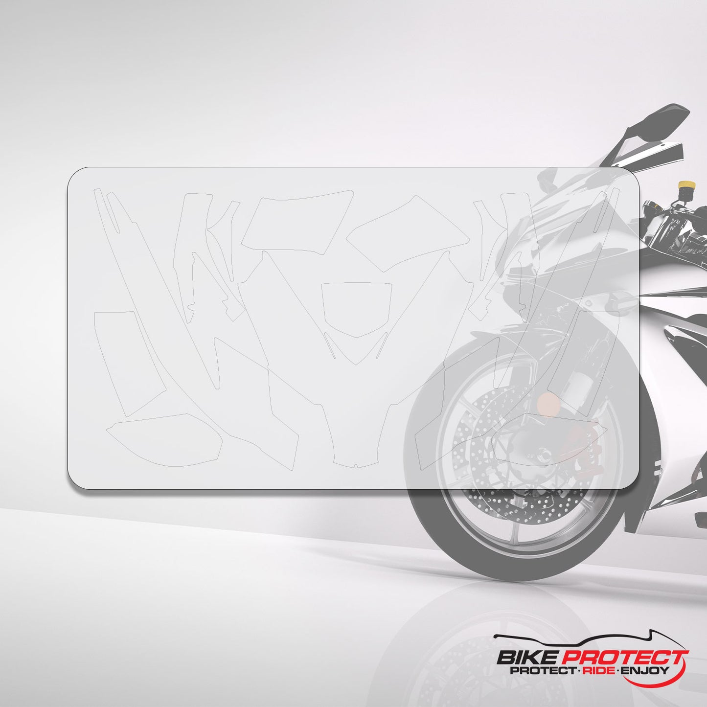 MBK Skycruiser 125 (2006 - 2009) PPF Paint Protection Film Kit