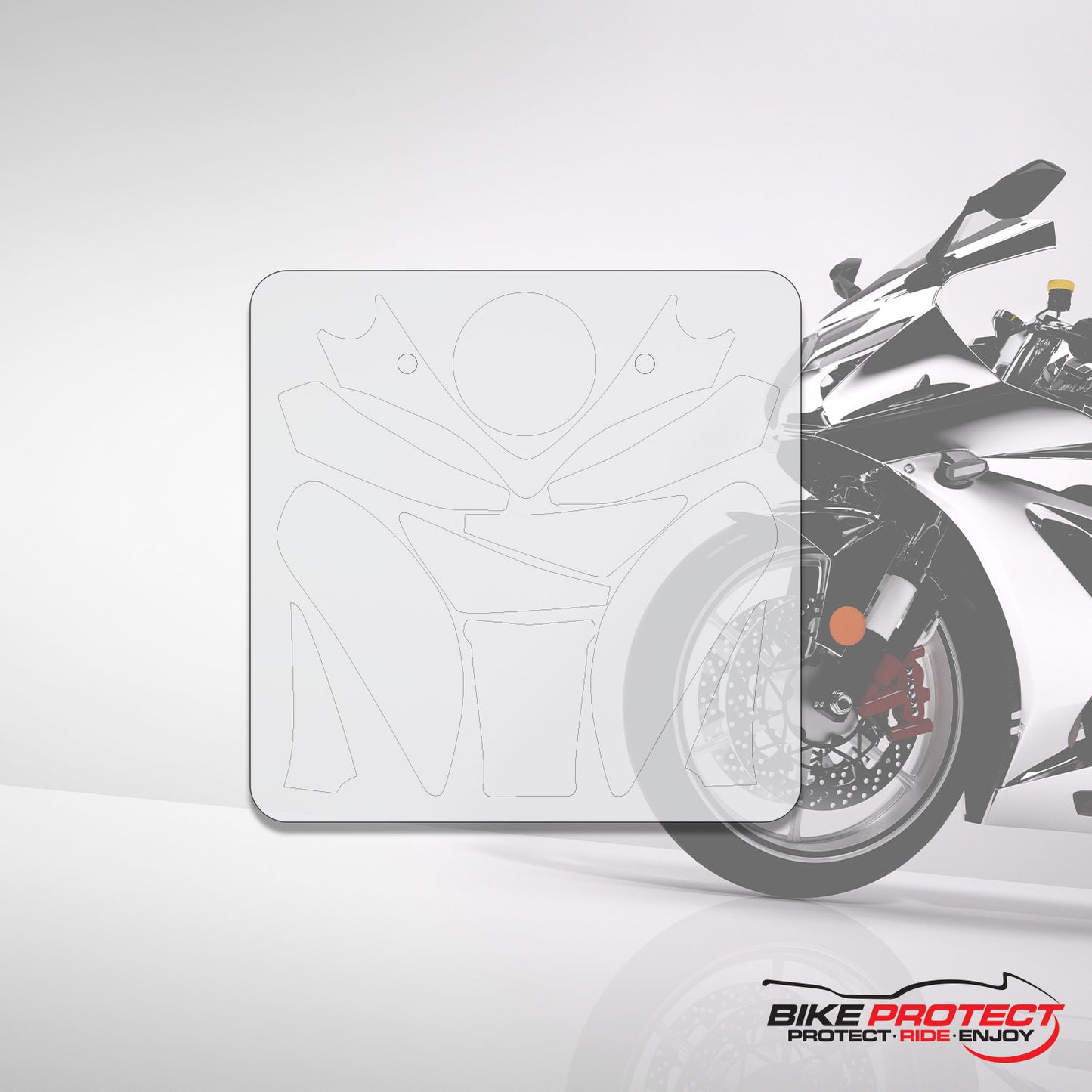 Suzuki Bandit 1200S (2000 - 2004) PPF Paint Protection Film Full Kit