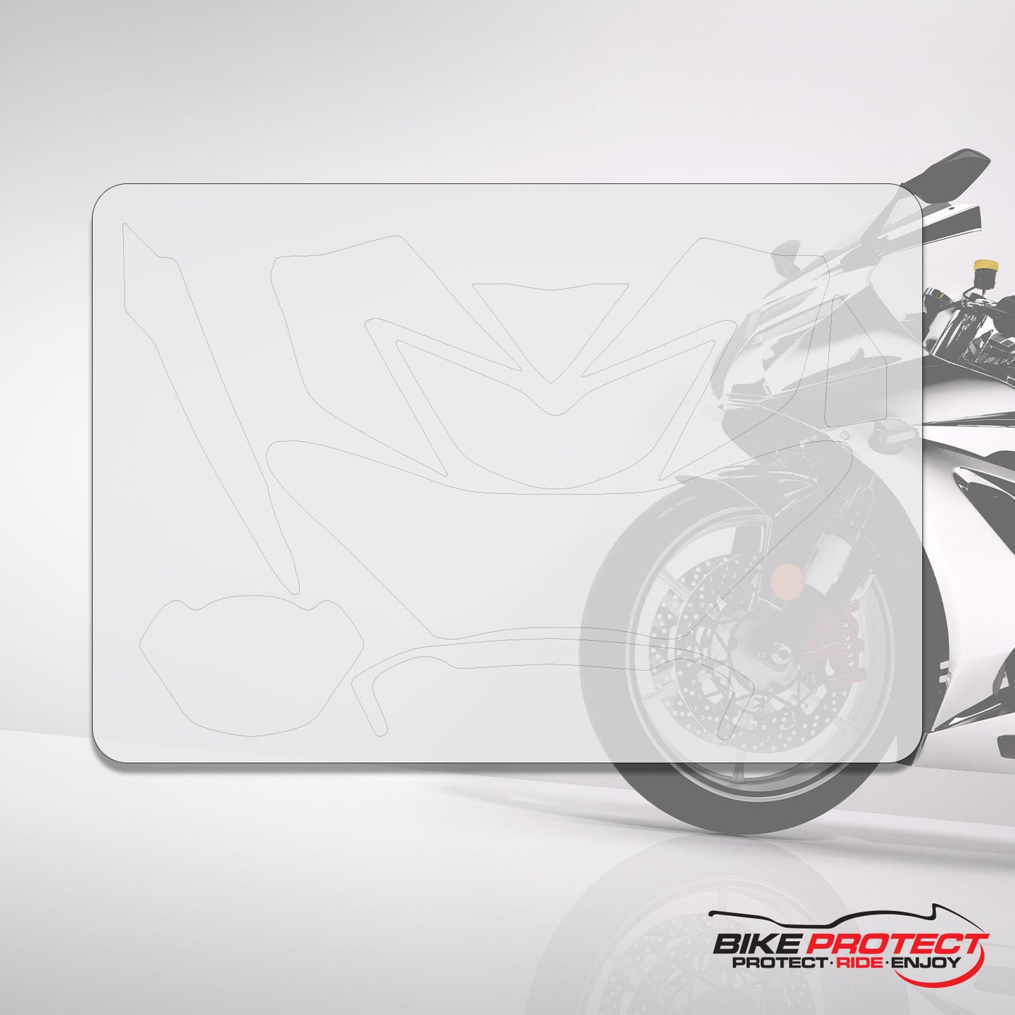 Suzuki Bandit 1200S (2006 - 2007) PPF Paint Protection Film Full Kit