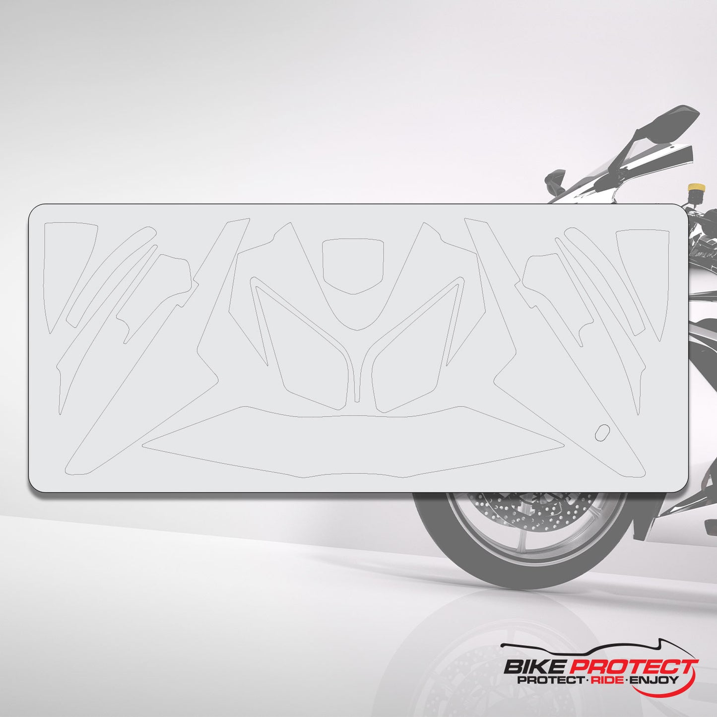 Suzuki DL1000 V-Strom (2006 - 2010) PPF Paint Protection Film Full Kit