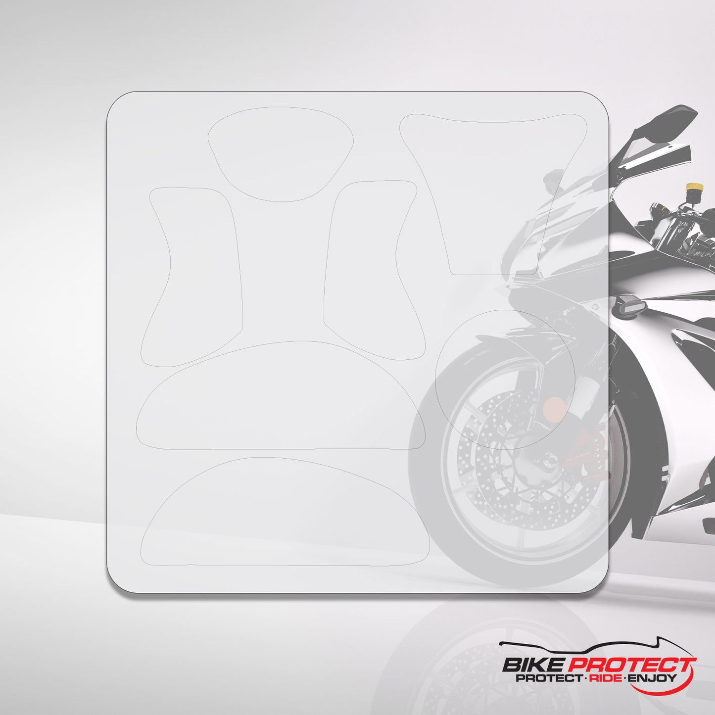 Suzuki GSX1400 (2005 - 2008) PPF Paint Protection Film Full Kit