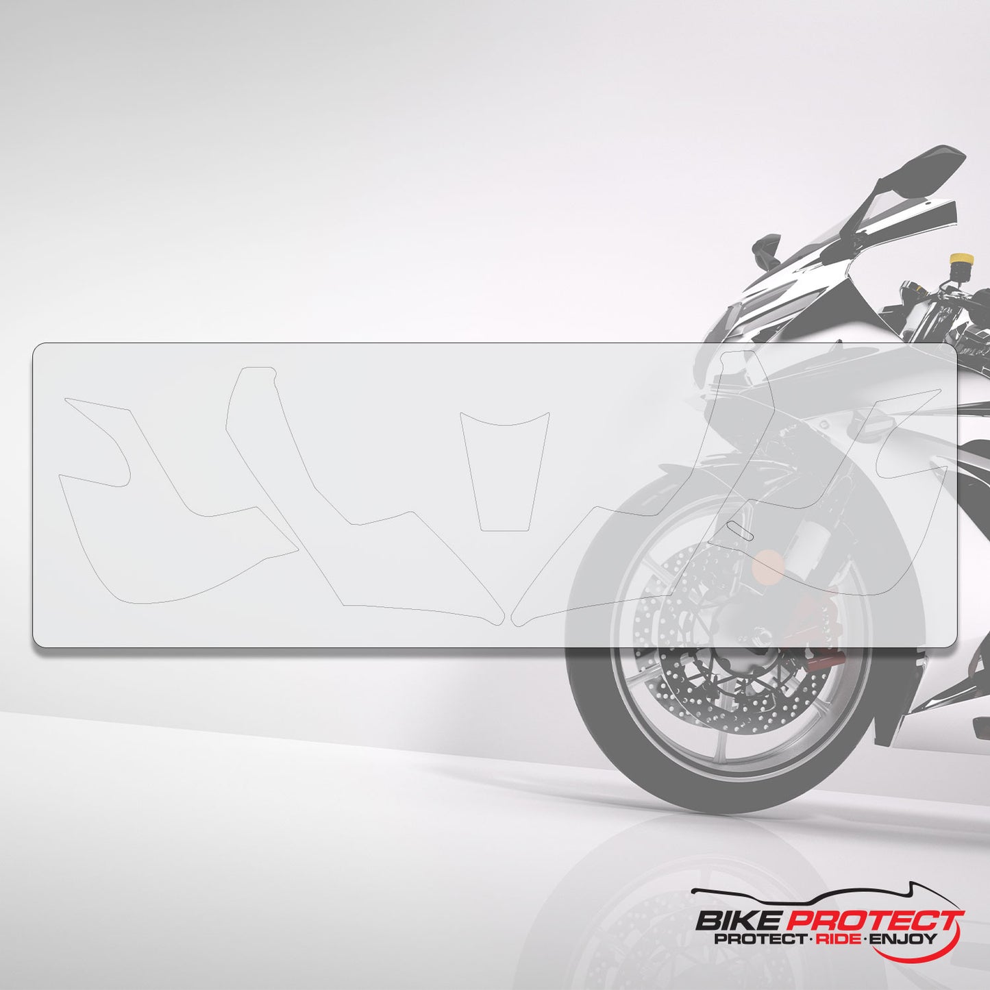 BMW F800 ST (2006 - 2012) PPF Paint Protection Film Tank Kit