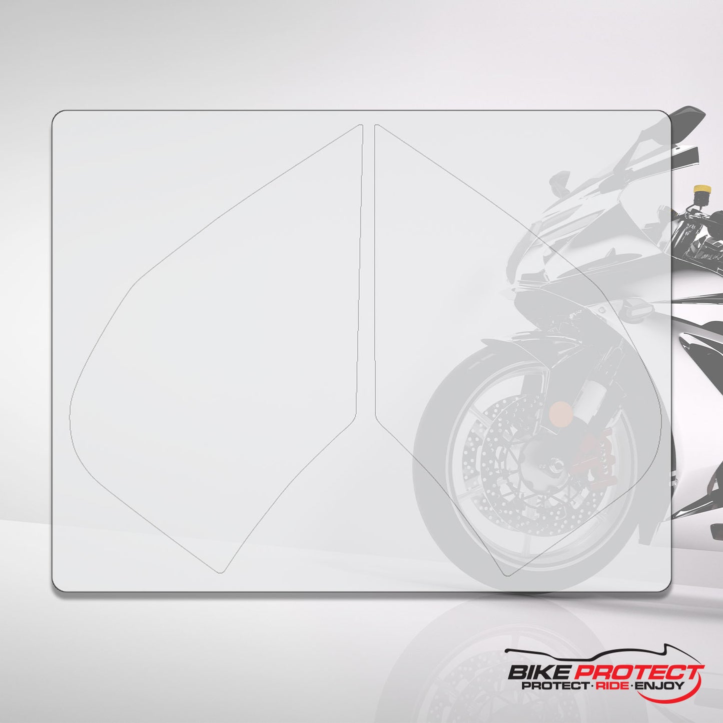 BMW G650X Challenge (2006 - 2011) PPF Paint Protection Film Tank Kit