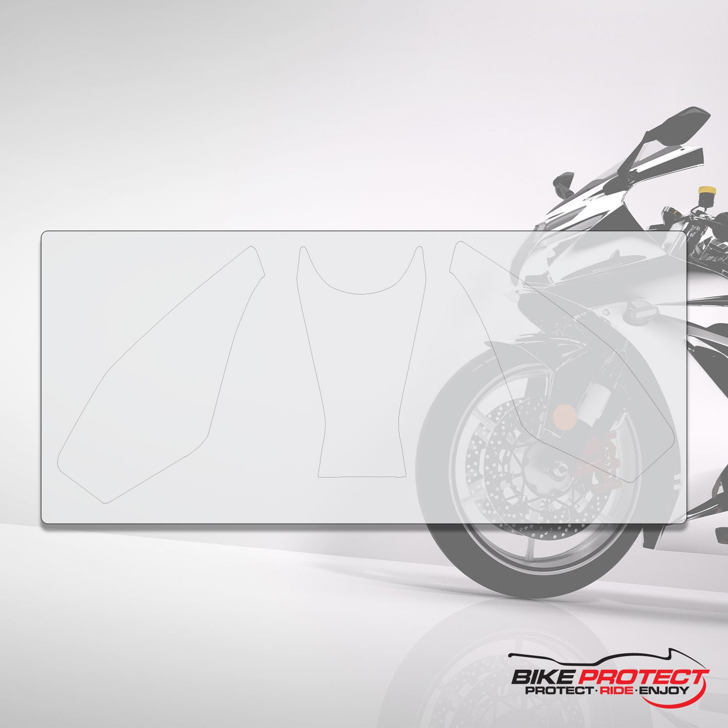 BMW HP2 Sport (2008 - 2012) PPF Paint Protection Film Tank Kit