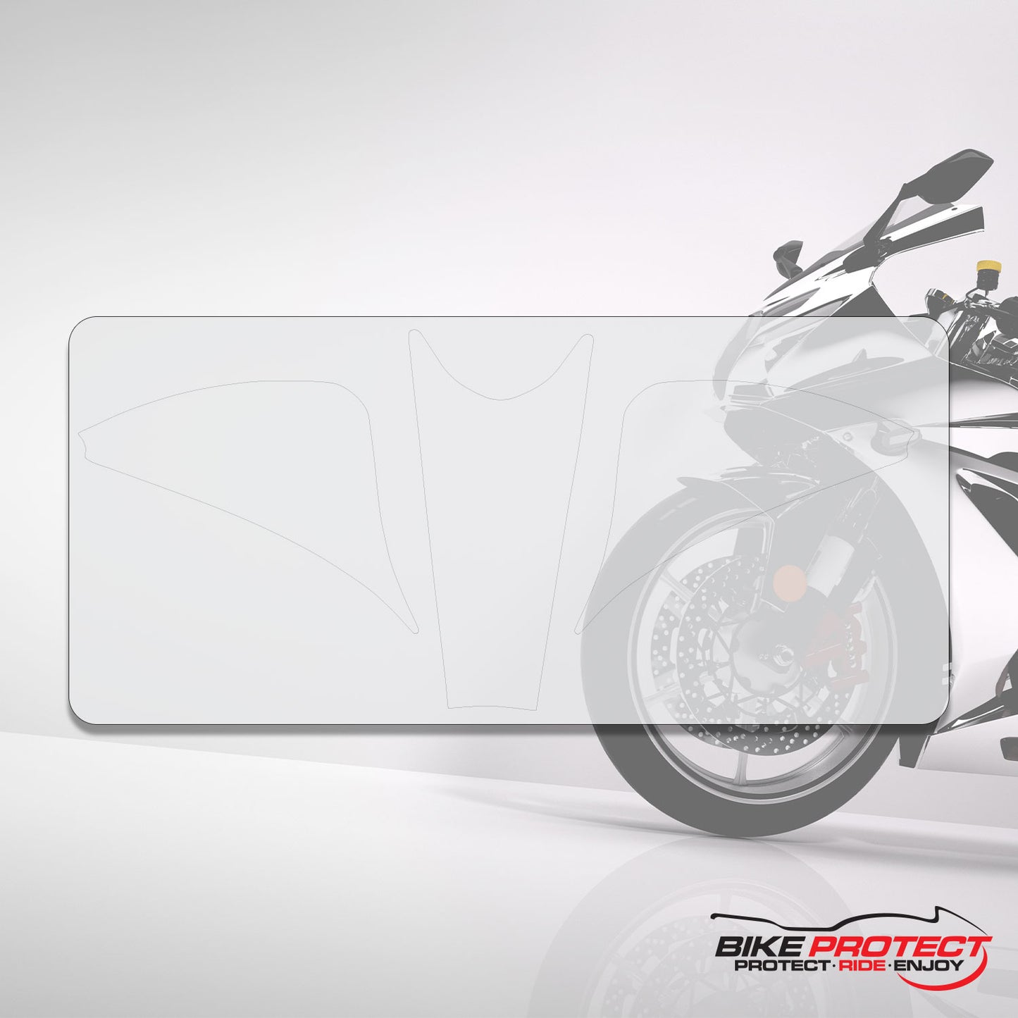 BMW R1200 ST (2005 - 2009) PPF Paint Protection Film Tank Kit