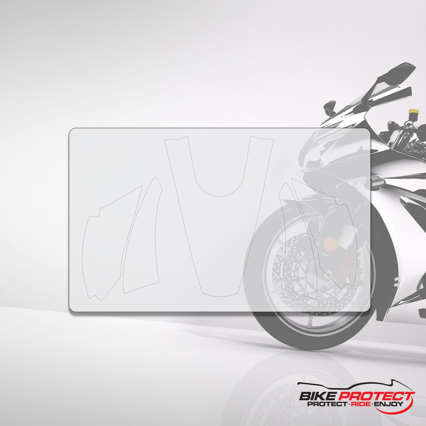 Ducati Diavel (2014 - 2019) Motorcycle PPF Paint Protection Film Tank Kit