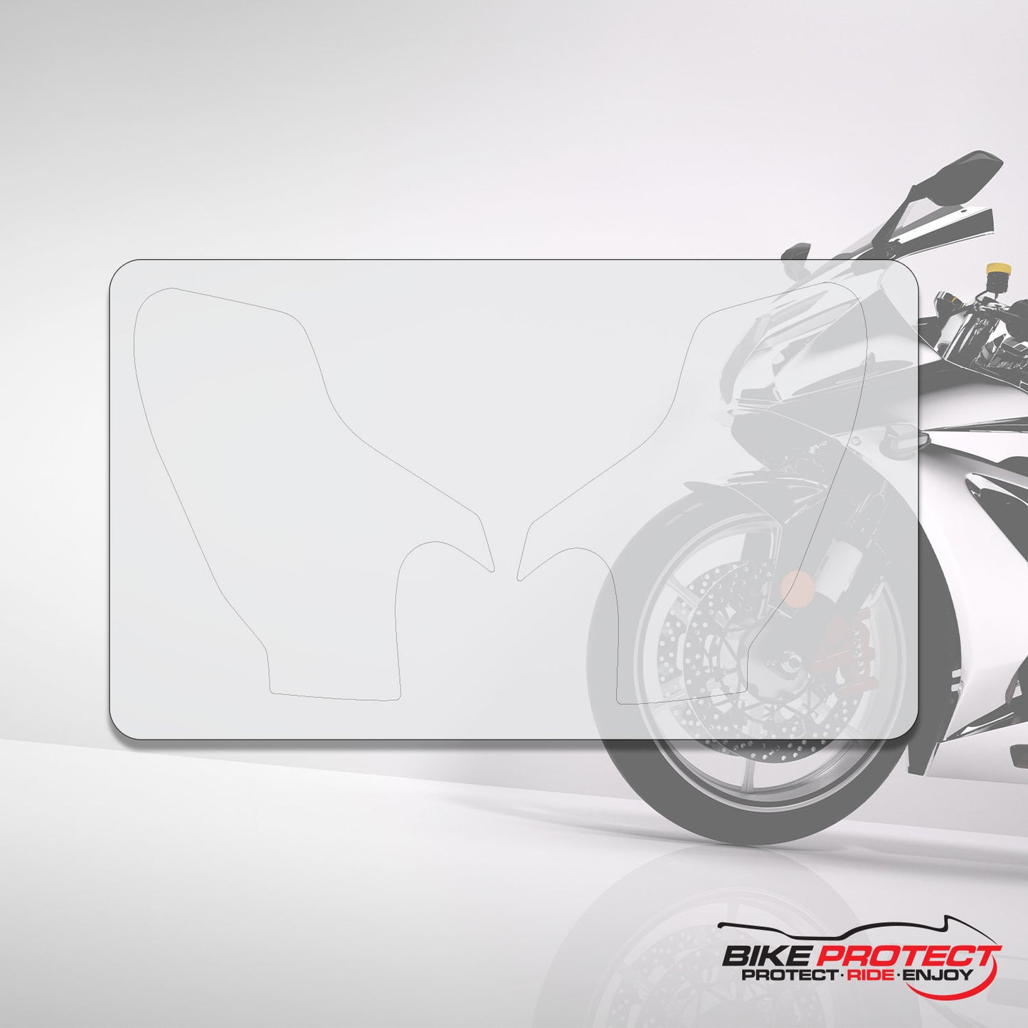 Ducati Monster 1100 (2009 - 2013) Bike PPF Paint Protection Film Tank Kit