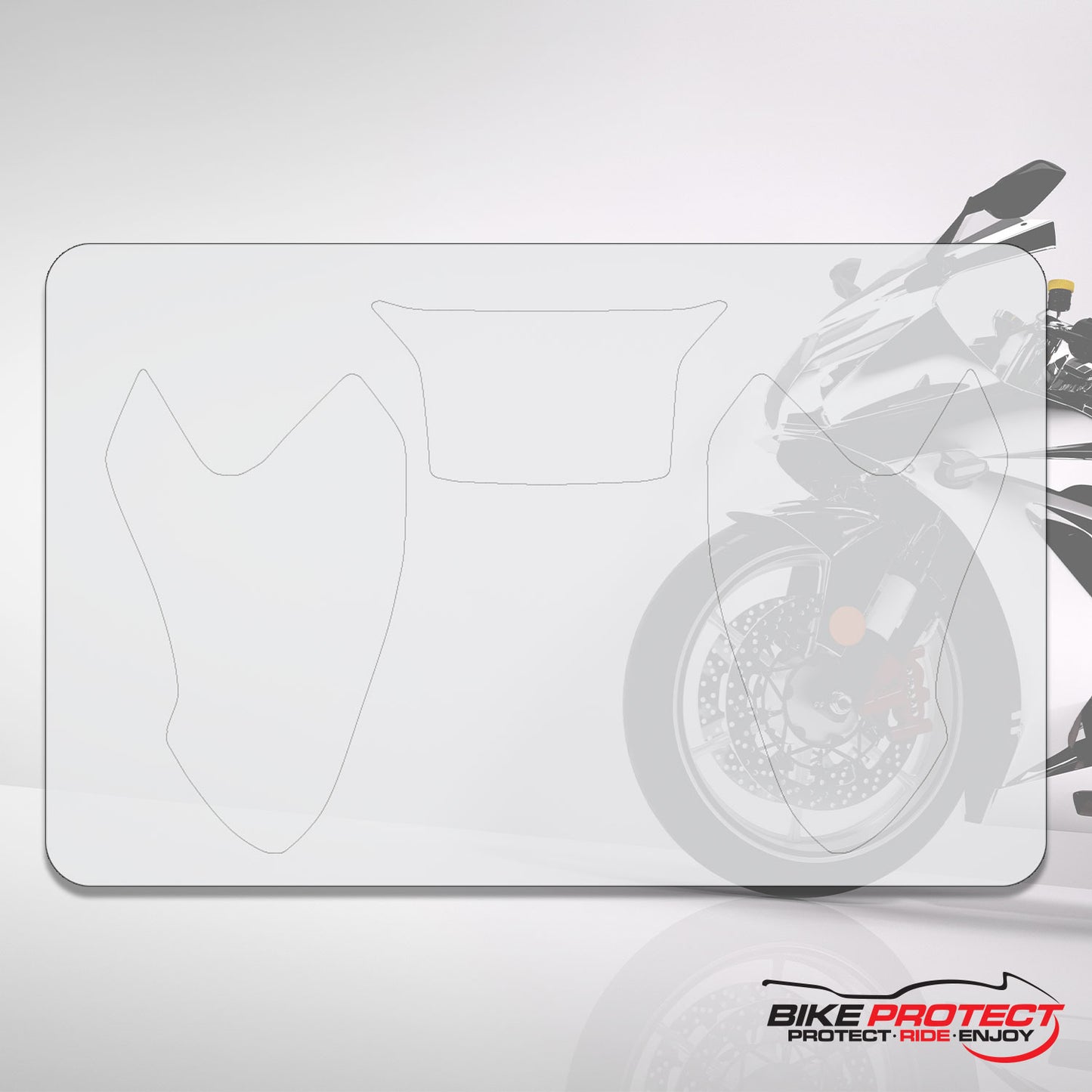 Ducati Monster S2R / S4R (2006 - 2008) PPF Paint Protection Film Tank Kit
