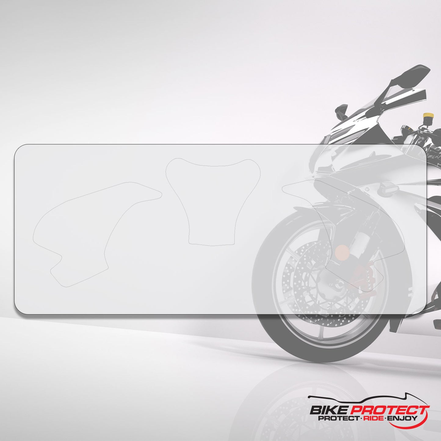 Honda CBR1000 RR (2008-2011) PPF Paint Protection Film Tank Kit