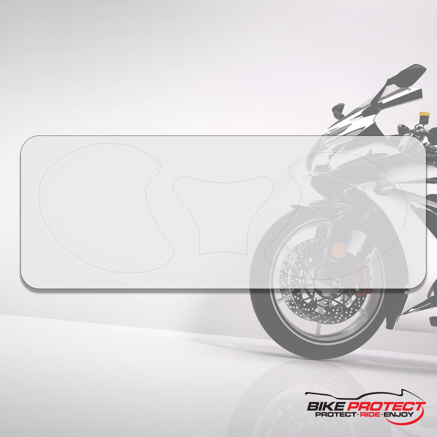 Honda CBR1100XX Blackbird (1997-2005) PPF Paint Protection Film Tank Kit