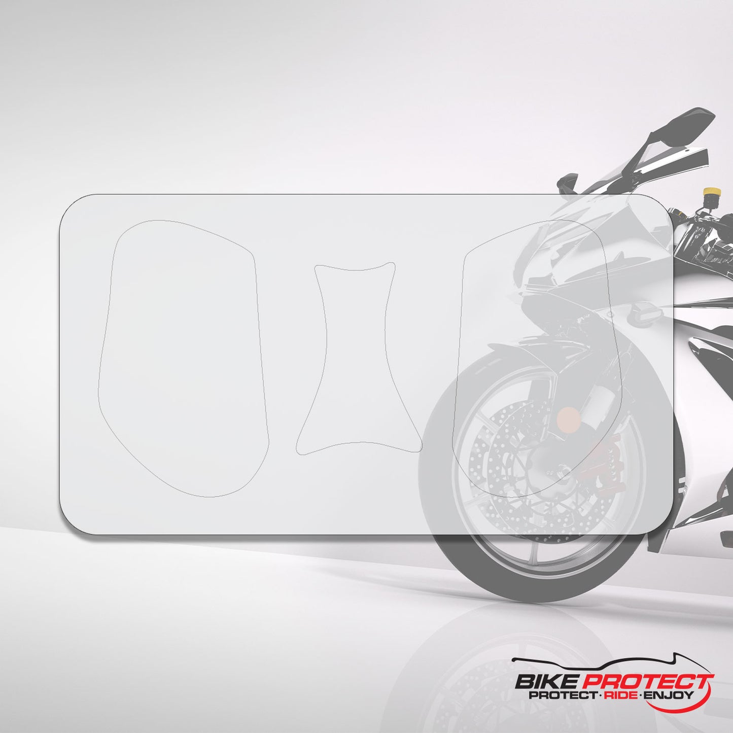 Honda CBR600 RR (2005-2006) PPF Paint Protection Film Tank Kit