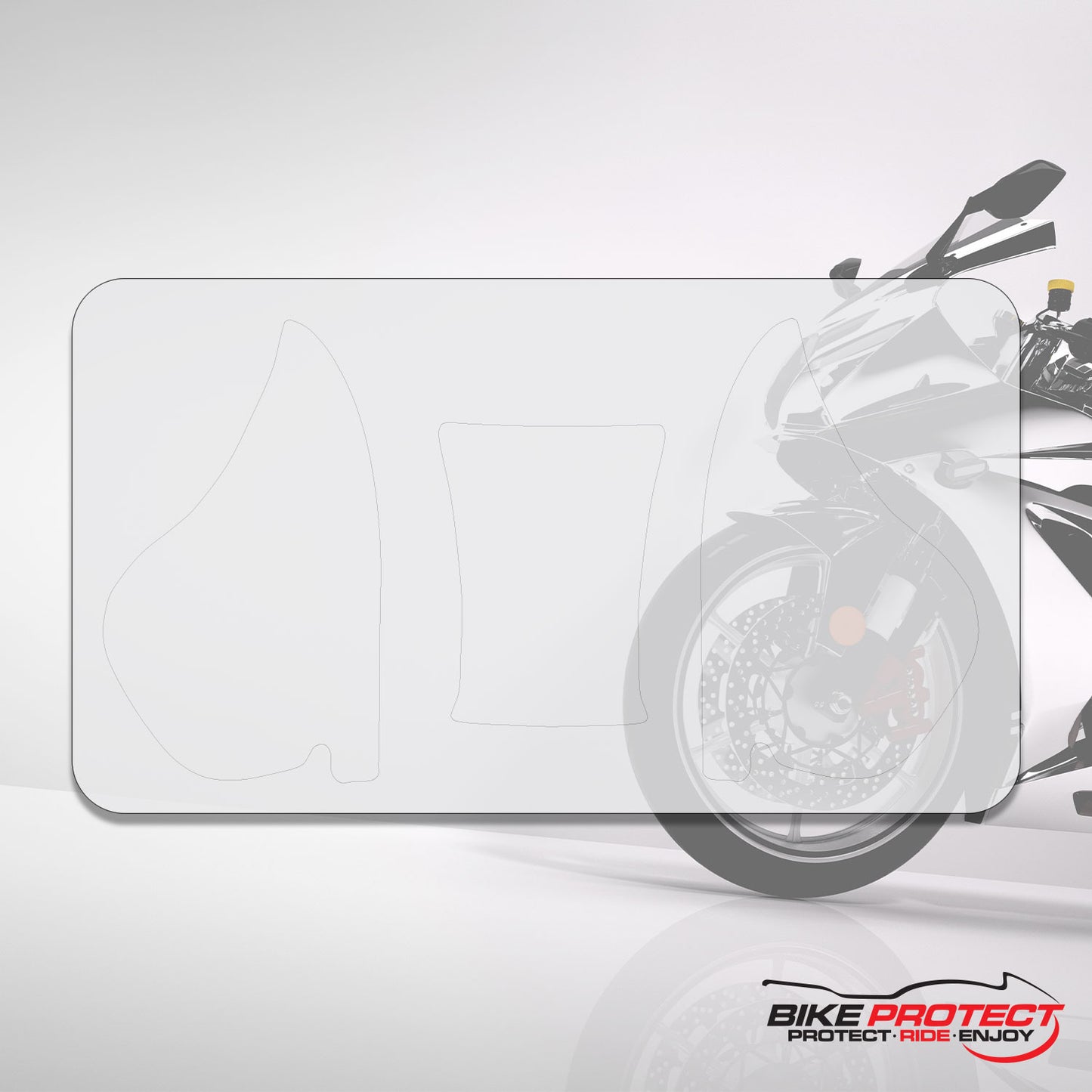 Honda CBR1000 RR (2004-2005) PPF Paint Protection Film Tank Kit