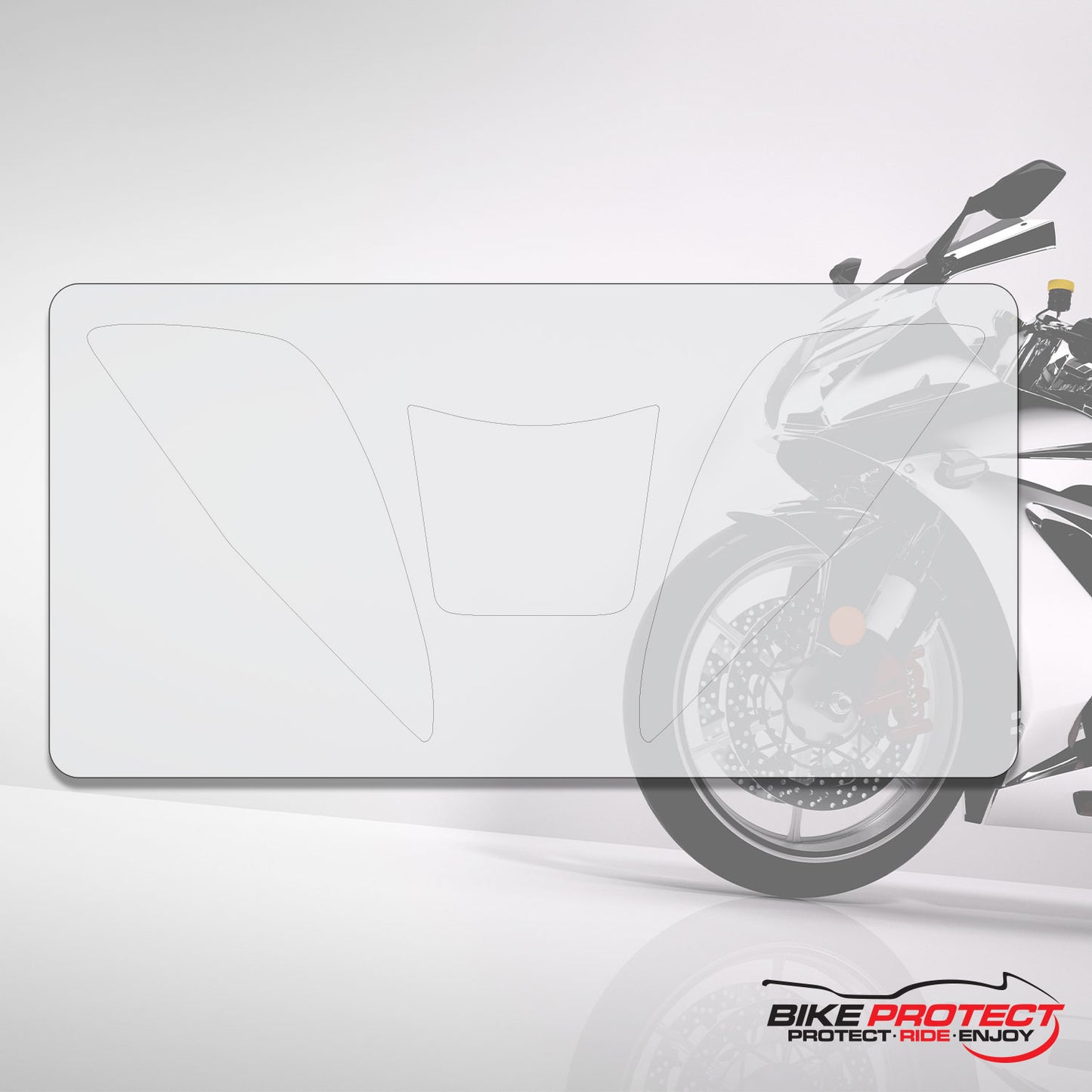 Honda CB600F Hornet (1998-2006) PPF Paint Protection Film Tank Kit