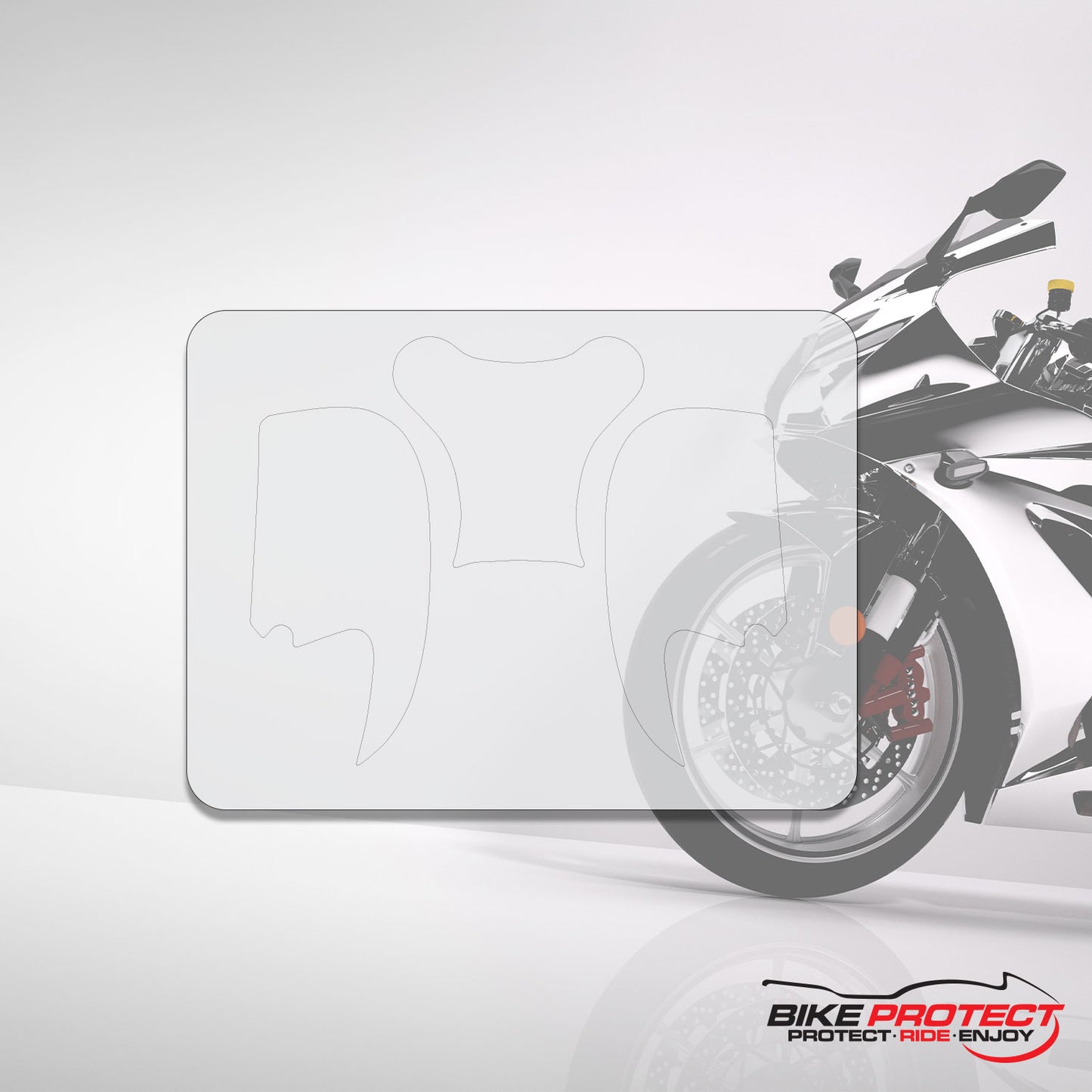 Honda CBR600 RR (2013-2017) PPF Paint Protection Film Tank Kit