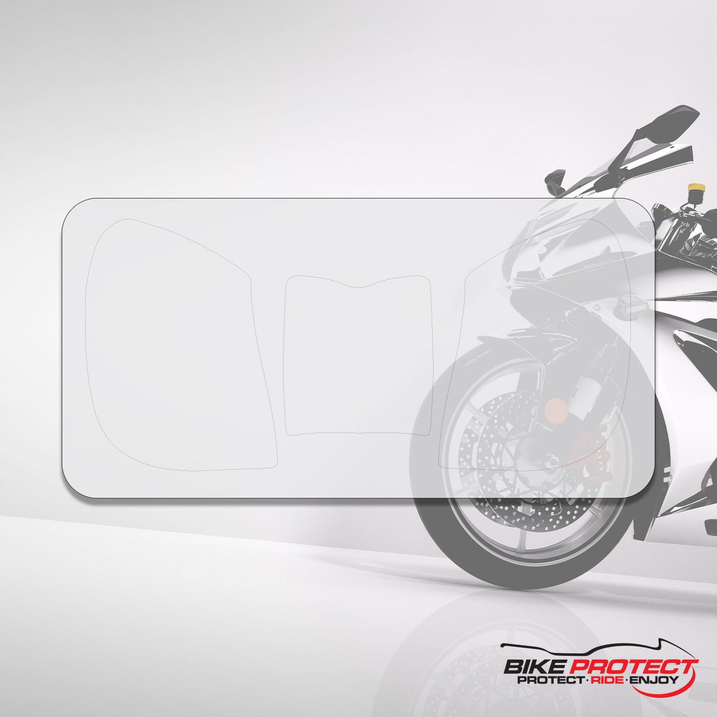 Honda Varadero XL1000 V4 (2003-2006) PPF Paint Protection Film Tank Kit