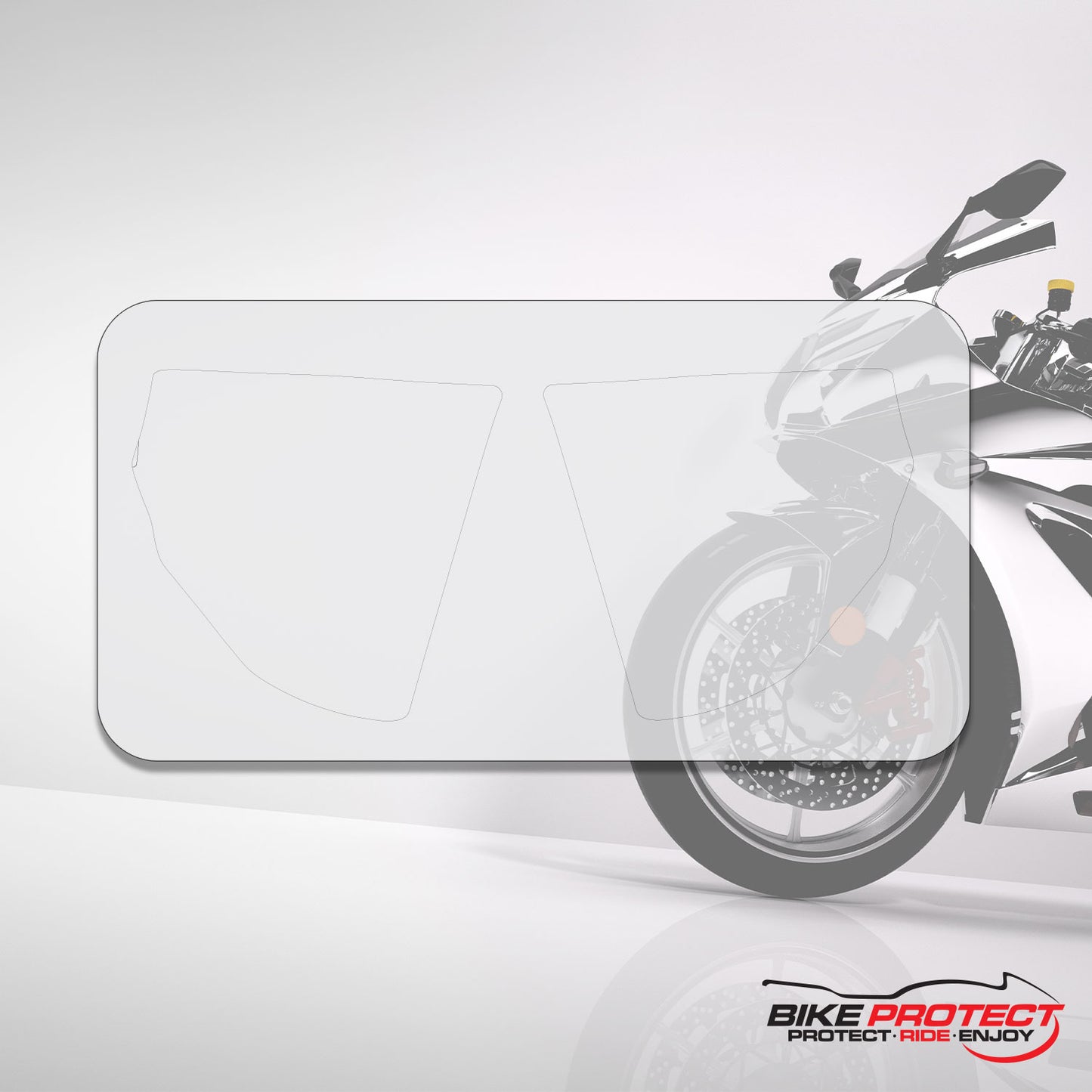 KTM 640 Adventure (2005-2007) PPF Paint Protection Film Tank Kit