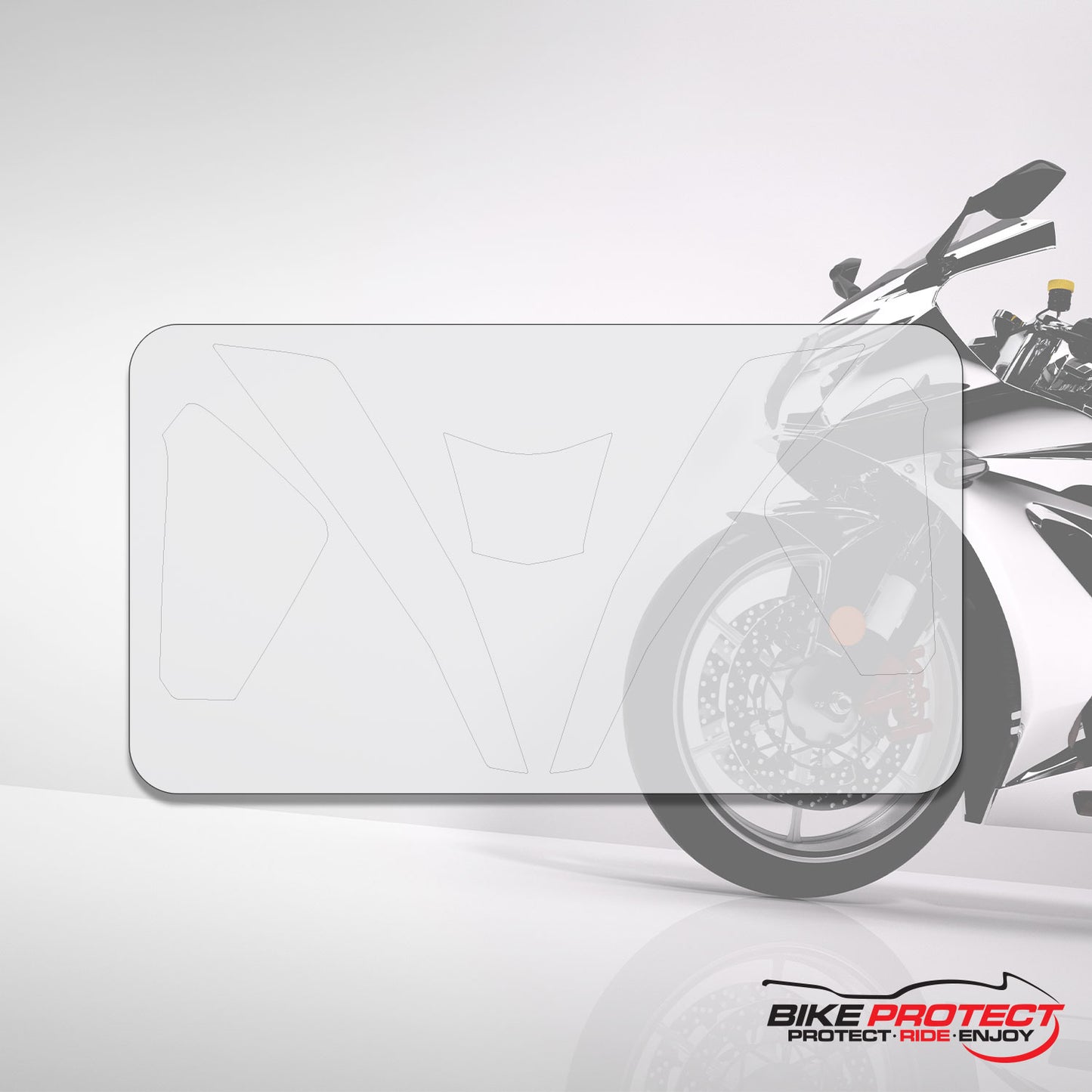 KTM 990 Supermoto R (2009-2013) PPF Paint Protection Film Tank Kit