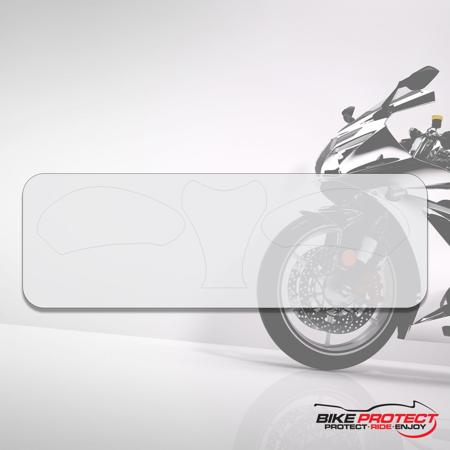 Kawasaki ZX-10R (2008-2009) PPF Paint Protection Film Tank Kit