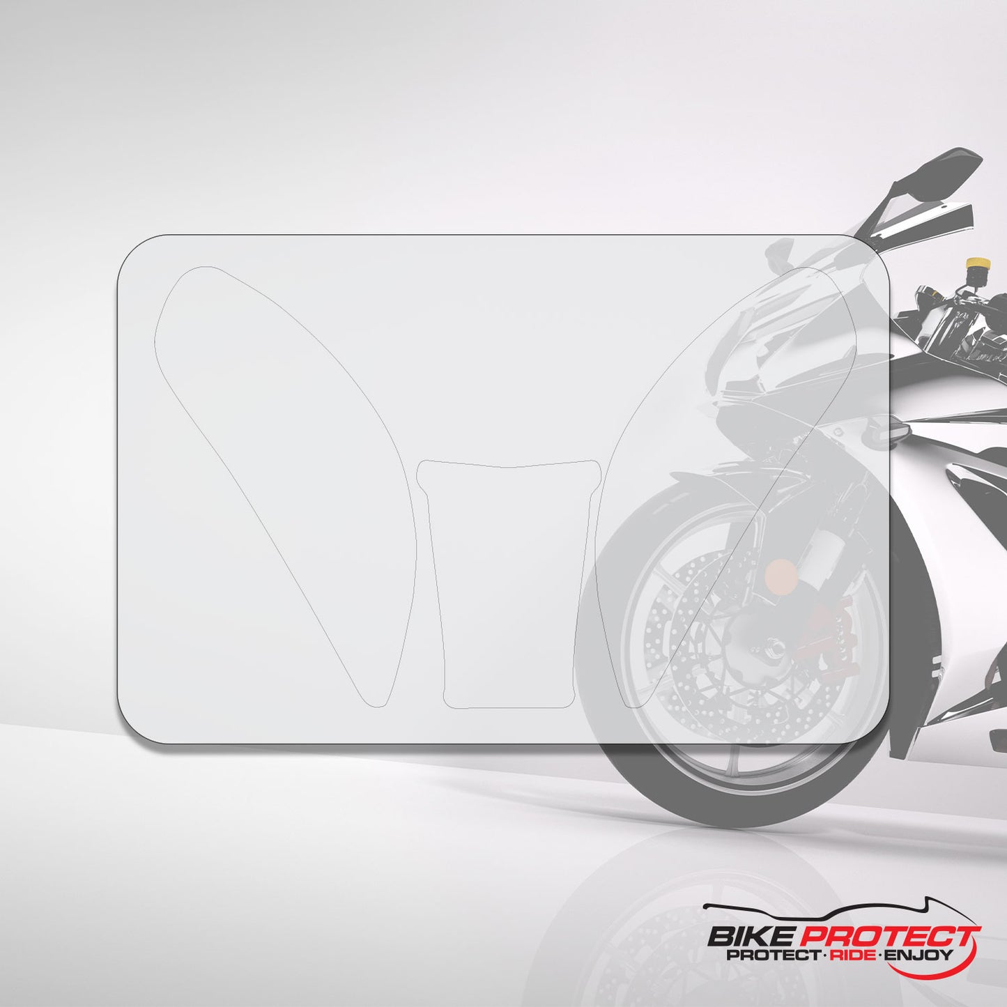 Suzuki Bandit 1200S (2000 - 2004) PPF Paint Protection Film Tank Kit