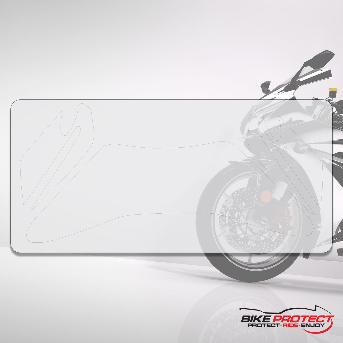 Suzuki Bandit 650 (2009 - 2012) PPF Paint Protection Film Tank Kit