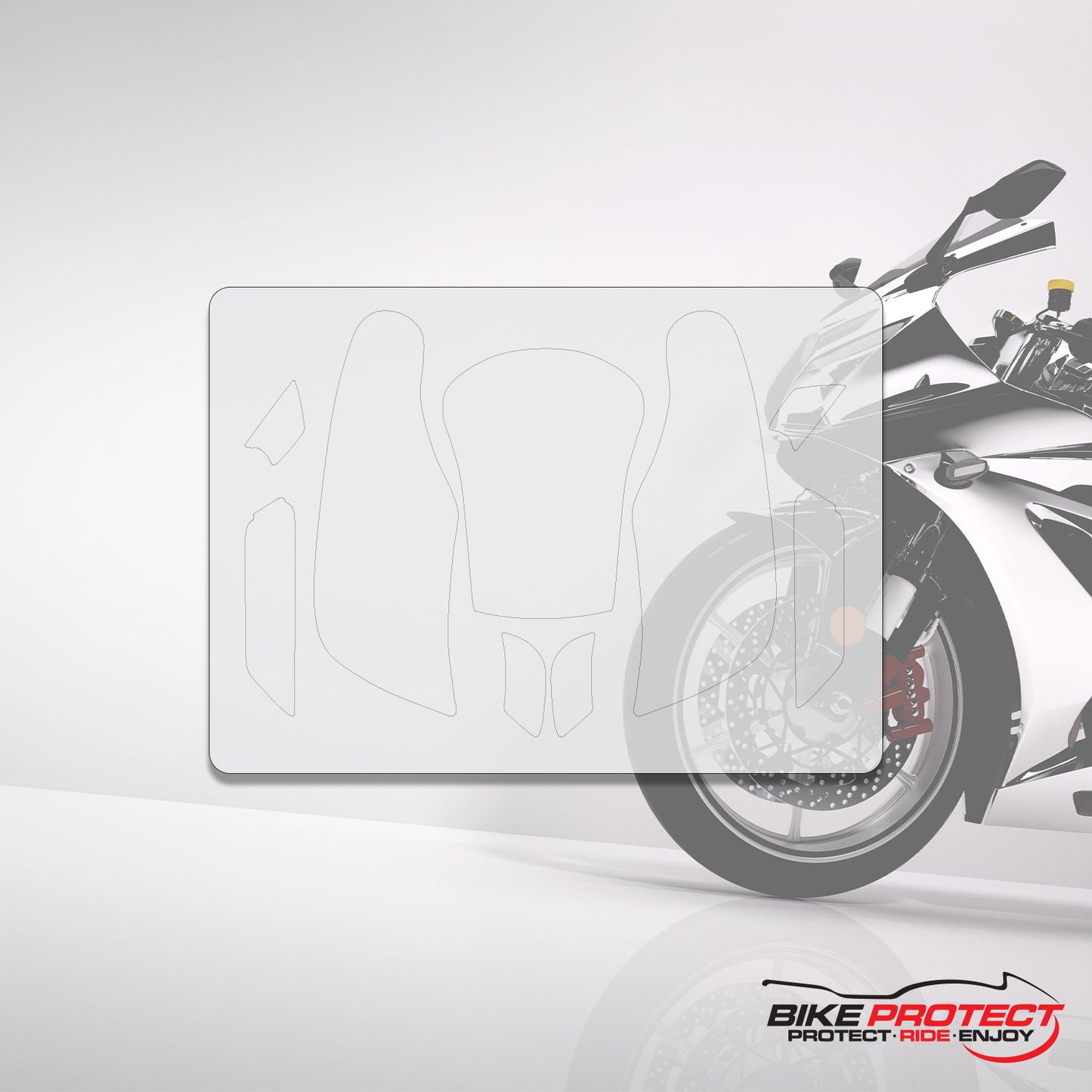 Triumph Speed Triple (2011 - 2015) PPF Paint Protection Film Tank Kit