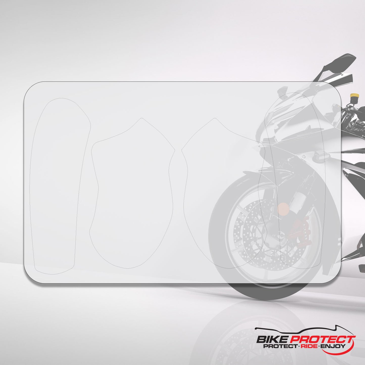 Triumph Thunderbird (2009 - 2016) PPF Paint Protection Film Tank Kit
