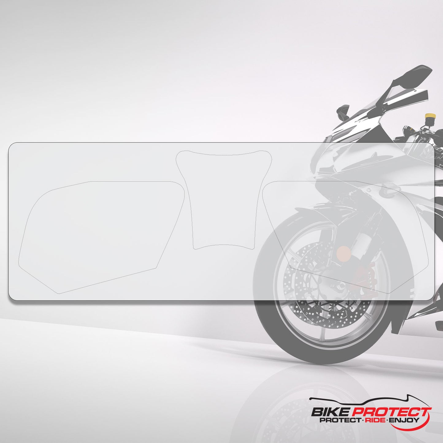 Triumph Speed Triple (2008 - 2010) PPF Paint Protection Film Tank Kit