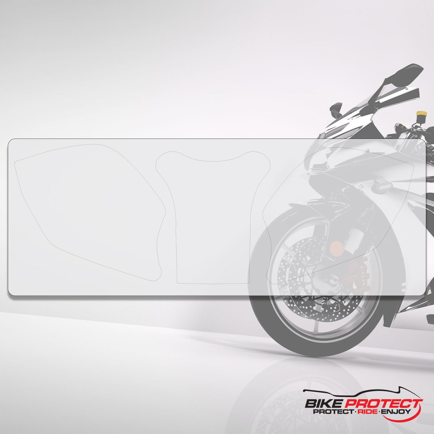 Triumph Sprint GT1050 (2010 - 2016) PPF Paint Protection Film Tank Kit