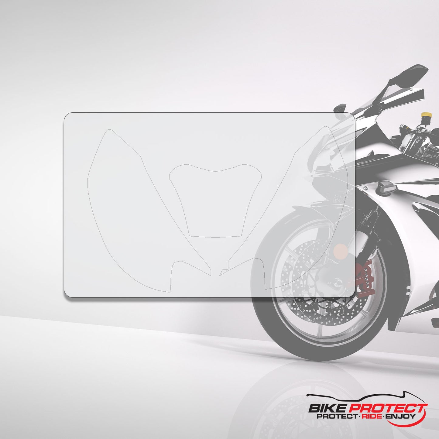 Aprilia RSV1000 R (2004 - 2010) PPF Paint Protection Film Tank Kit