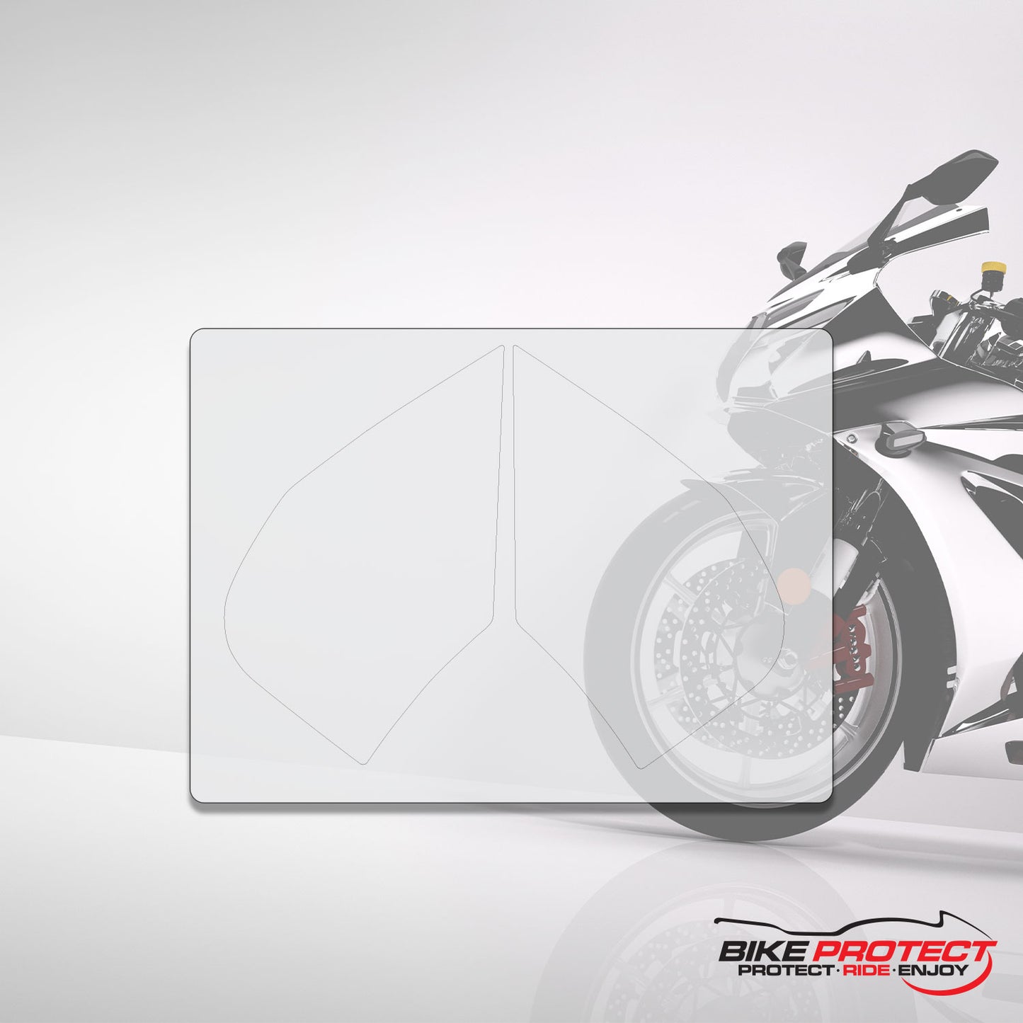 BMW G650X Moto (2007 - 2010) PPF Paint Protection Film Tank Kit