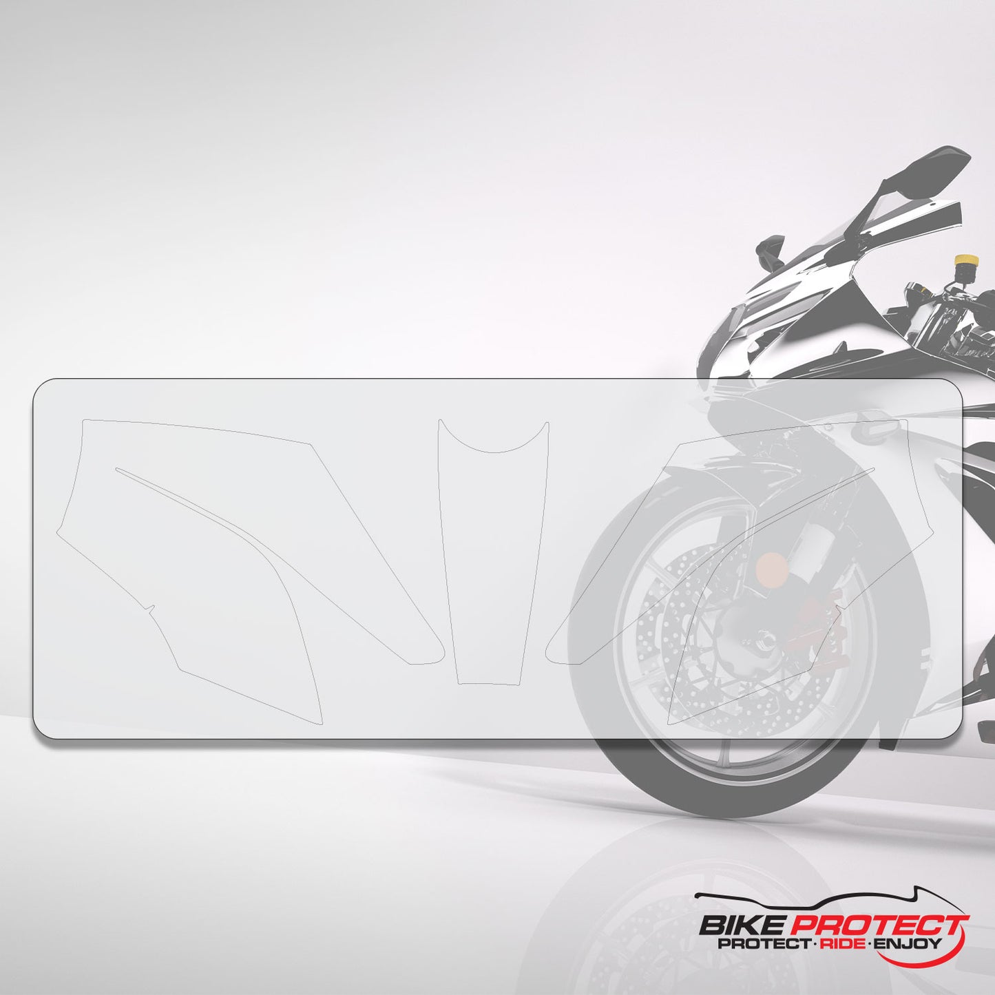 BMW K1600 GT (2011 - 2016) PPF Paint Protection Film Tank Kit