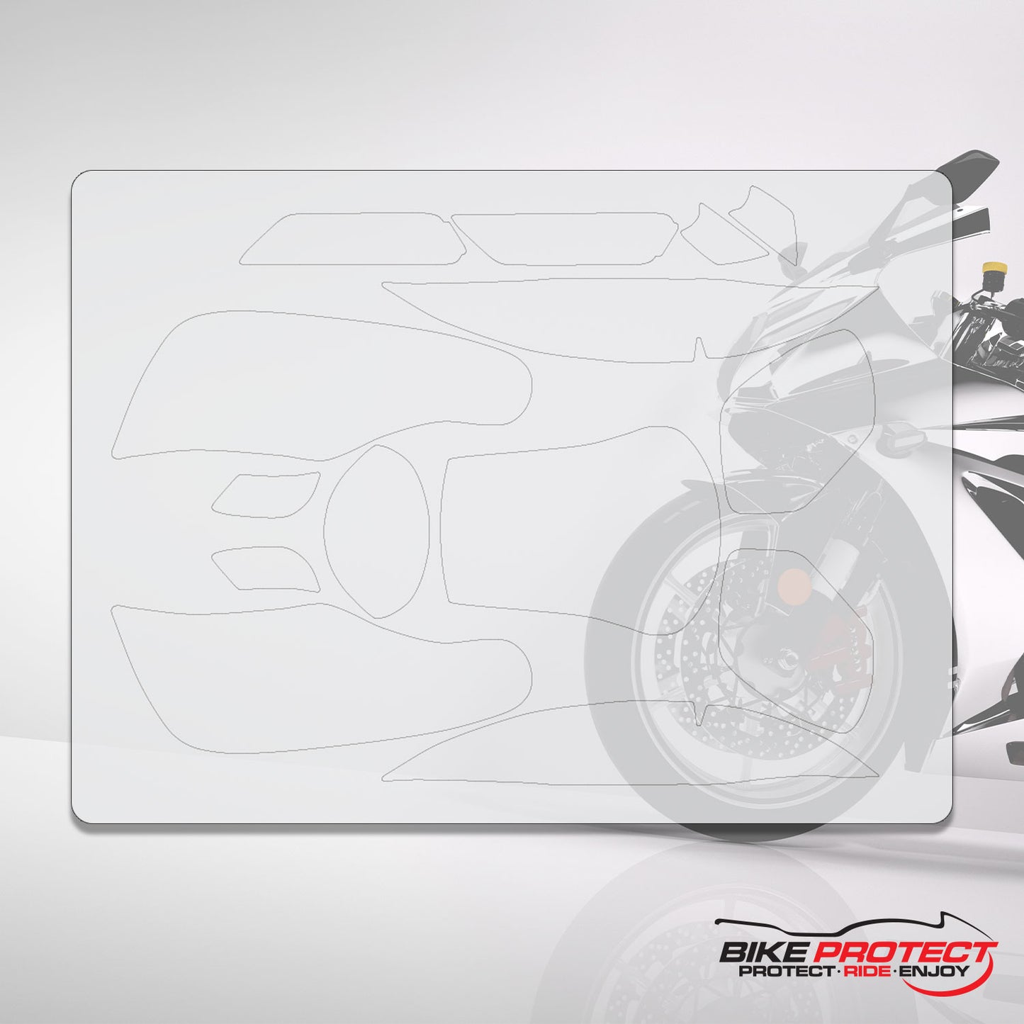 Triumph Speed Triple (2011 - 2015) PPF Paint Protection Film Full Kit