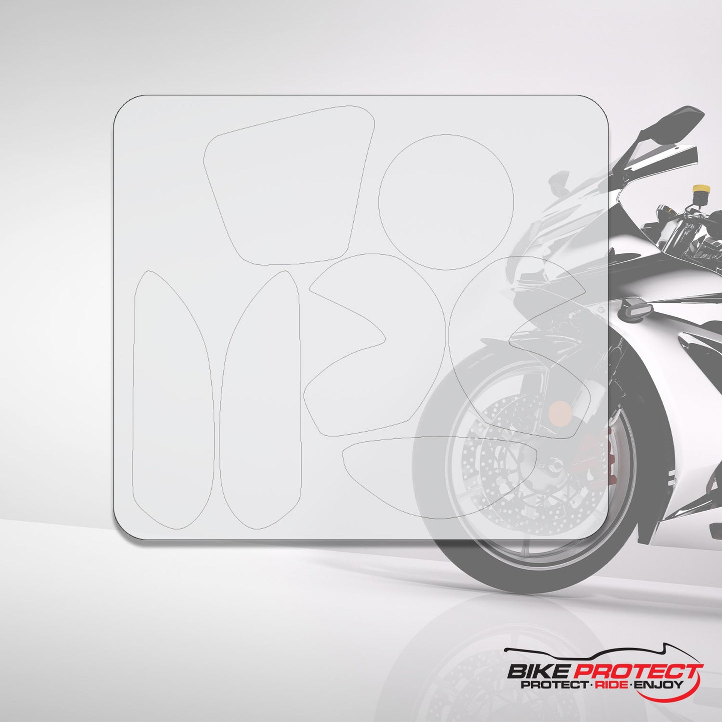 Triumph America (2007 - 2015) PPF Paint Protection Film Full Kit
