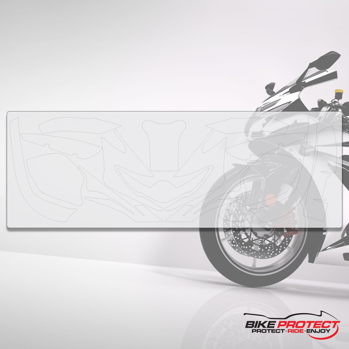 Triumph Sprint GT1050 (2010 - 2016) PPF Paint Protection Film Full Kit