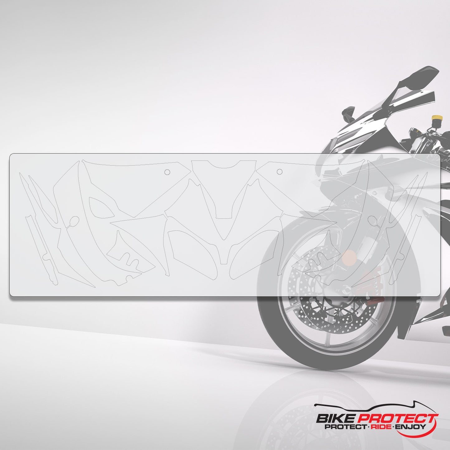 Yamaha YZF-R1 (2012 - 2014) PPF Paint Protection Film Full Kit