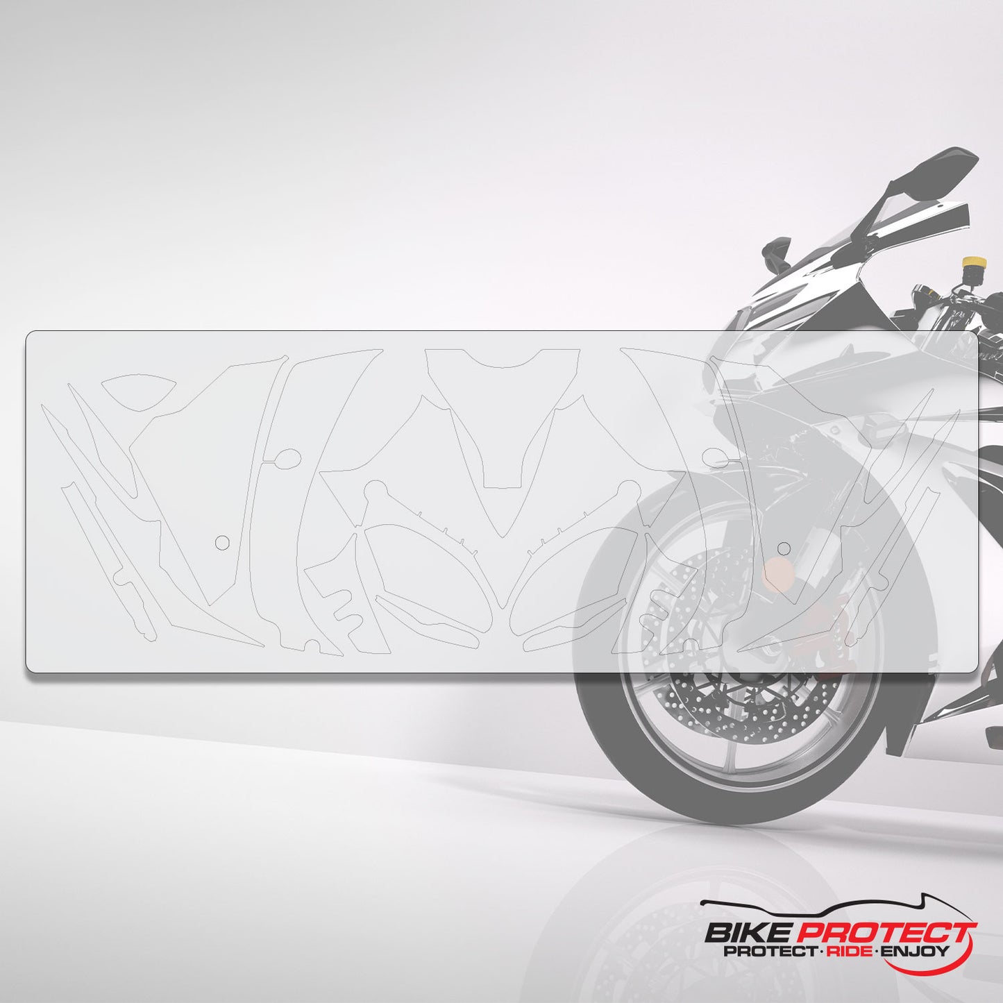 Yamaha YZF-R1 (2009 - 2011) PPF Paint Protection Film Full Kit